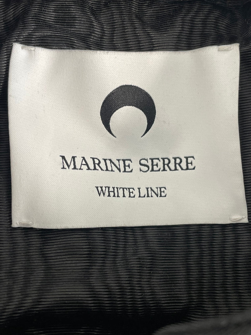 MARINE SERRE/Jacket/40/Polyester/BLK/