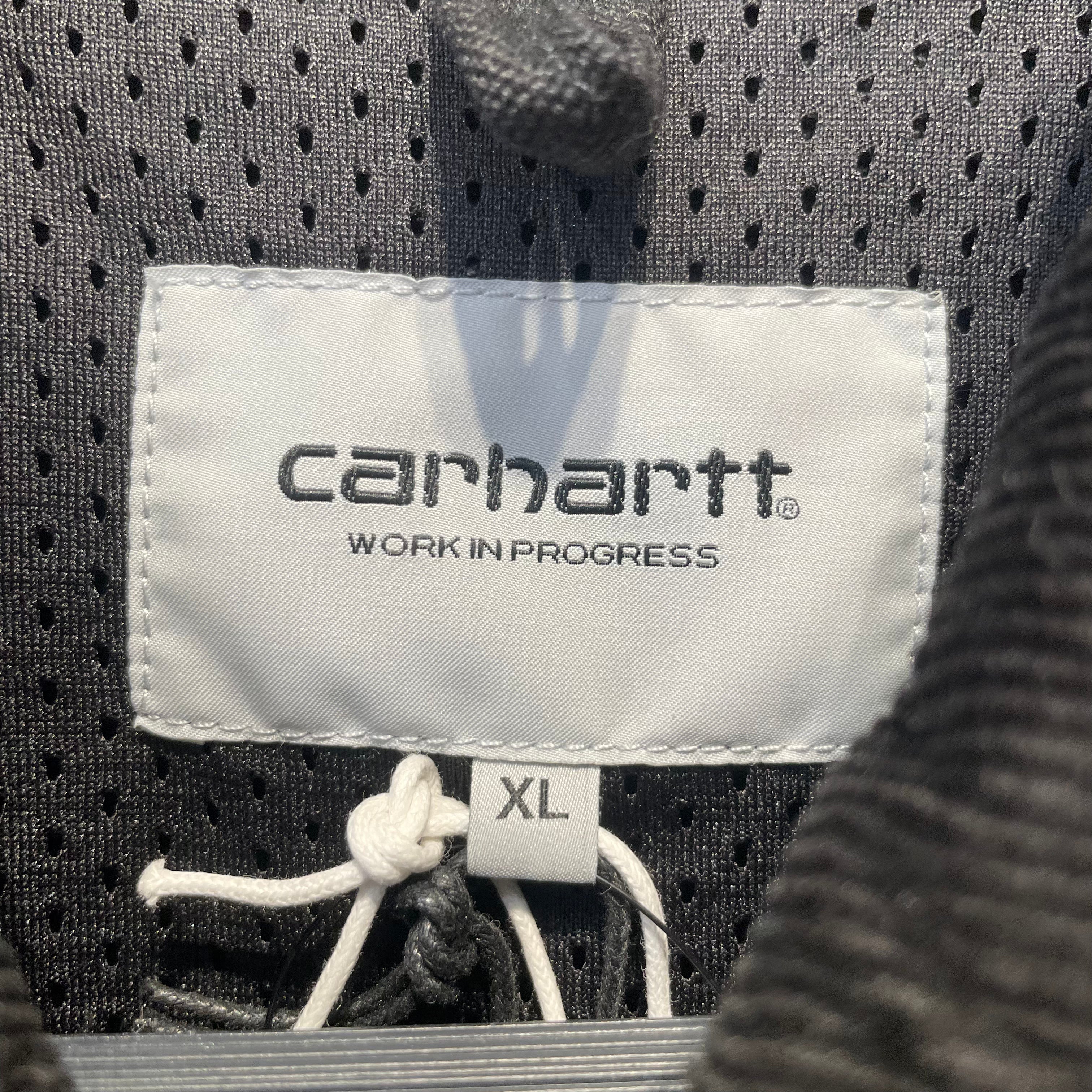 Carhartt/Quilted Jkt/XL/Cotton/GRY/CORD COLLAR CANVAS JACKET view 3