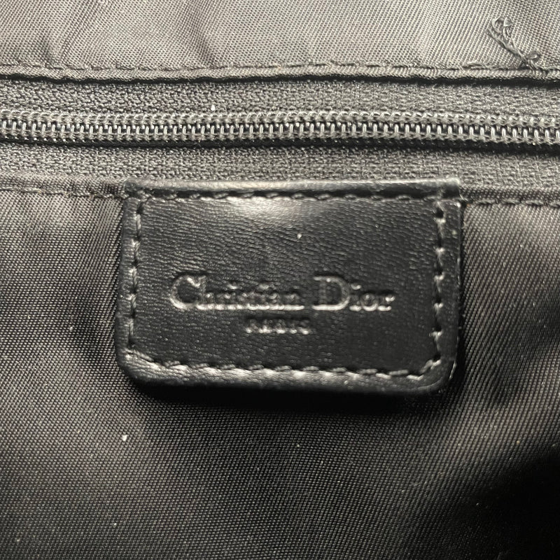 Christian Dior/Hand Bag/Monogram/Cotton/NVY/