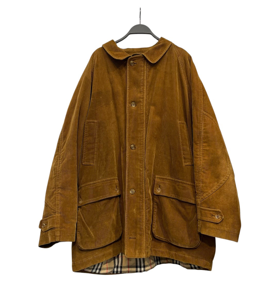 BURBERRYS/Coat/Corduroy/CML/PLAID LINED LONG COAT view 1
