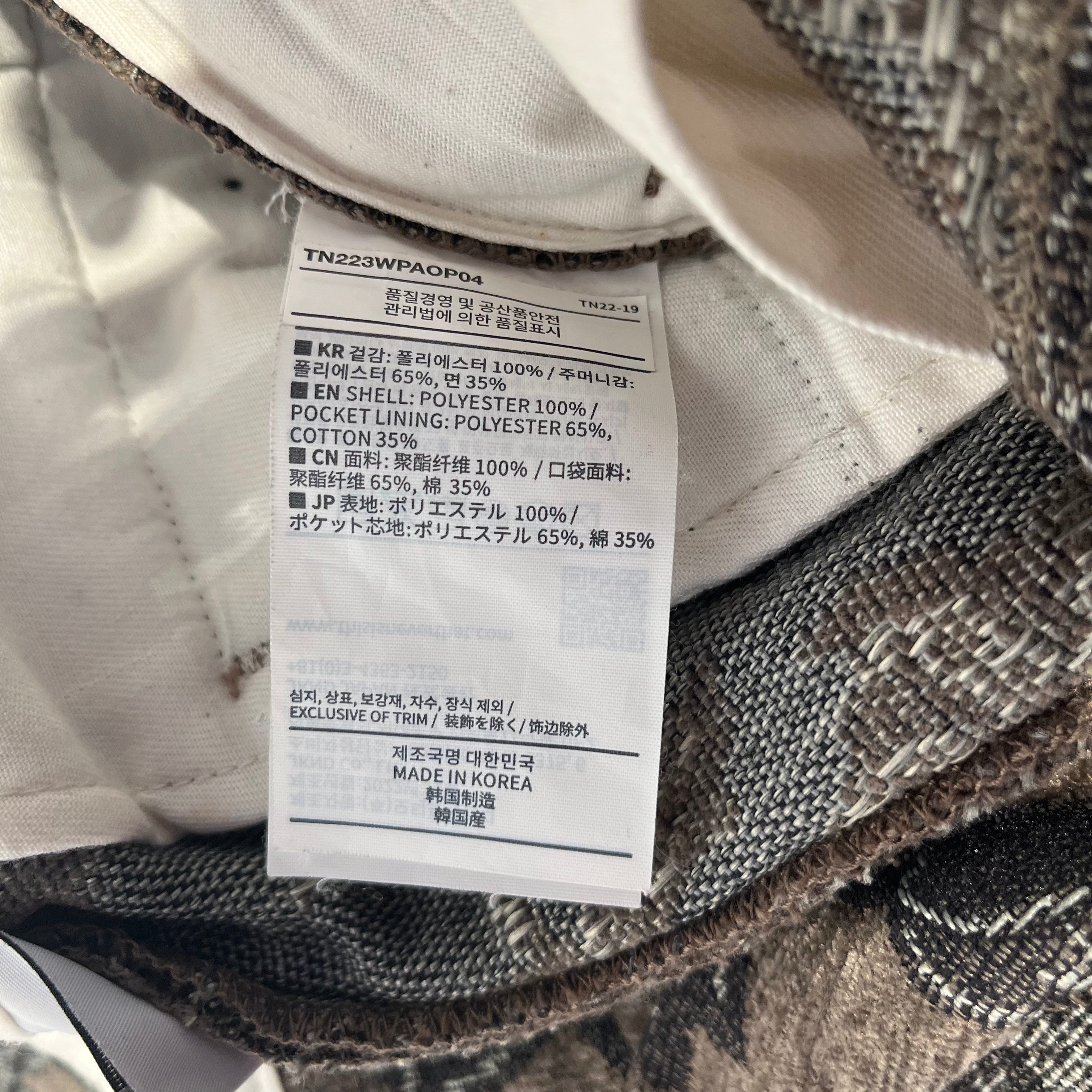 thisisneverthat/Straight Pants/S/Cotton/BRW/Floral Pattern/ view 4