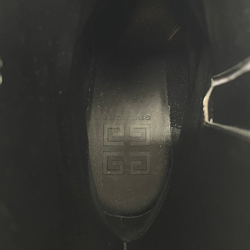 GIVENCHY/Ankle Boots/EU 39/Leather/PPL/SHARK BOOTS