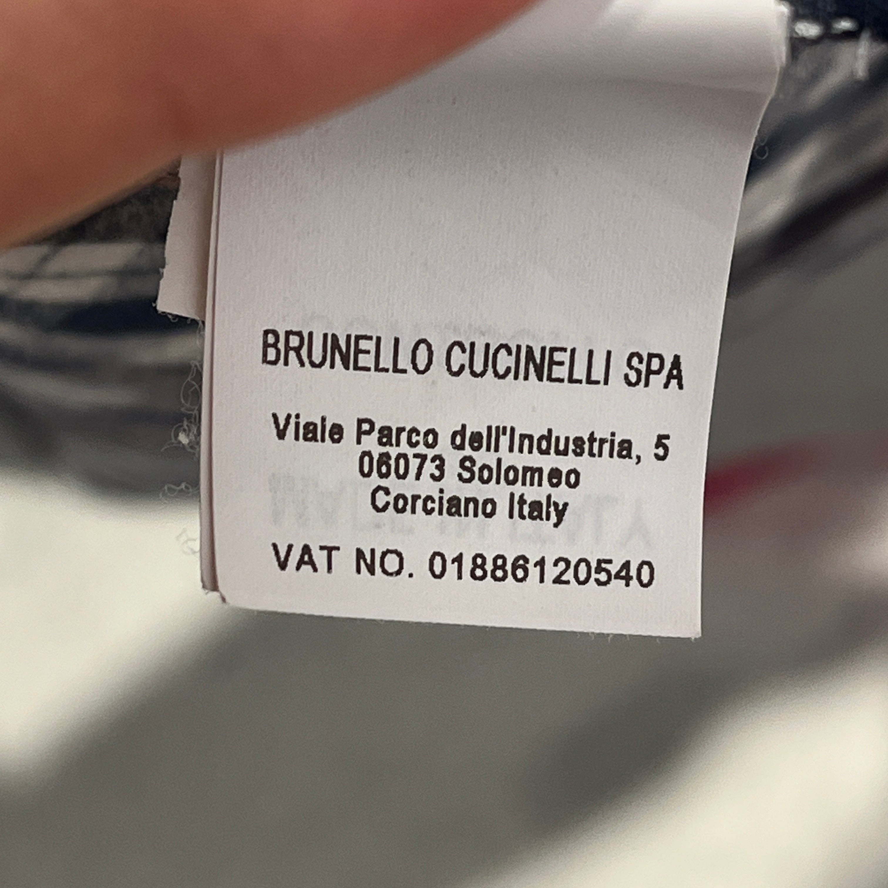 BRUNELLO CUCINELLI/LS Shirt/XXL/Cotton/BRW/Open Coller/Plaid/Dark Truffle Plaid Button Up view 4