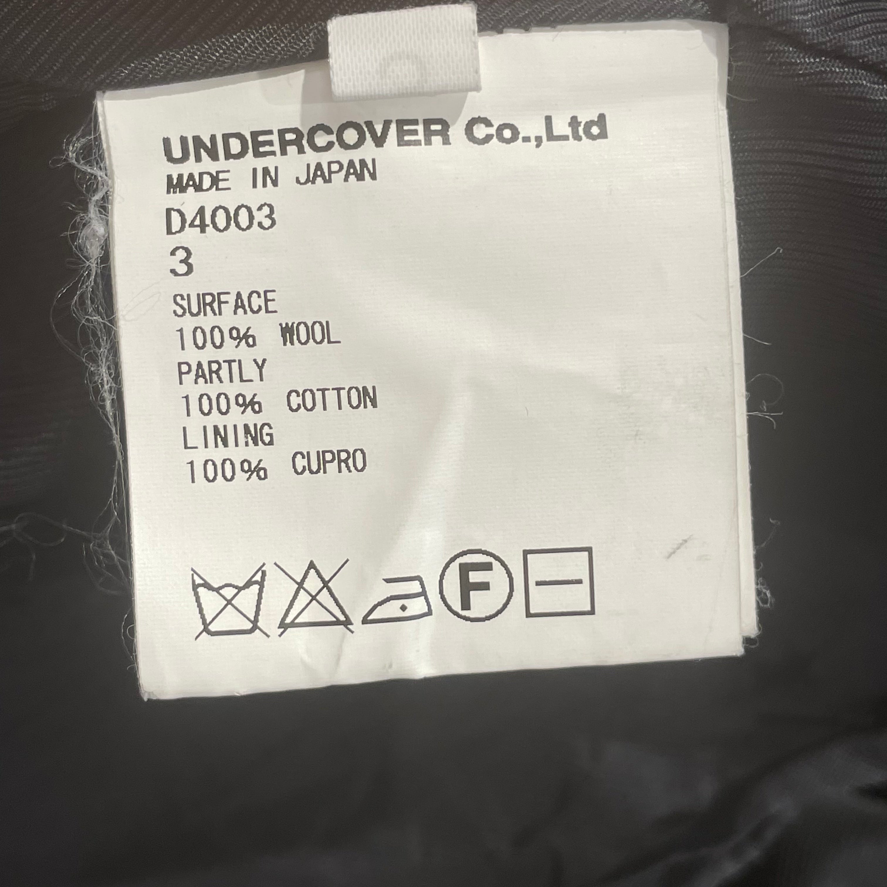 UNDERCOVER/Skirt/3/Wool/GRY/Midi Length/GRADIENT KNIT AW09 view 3