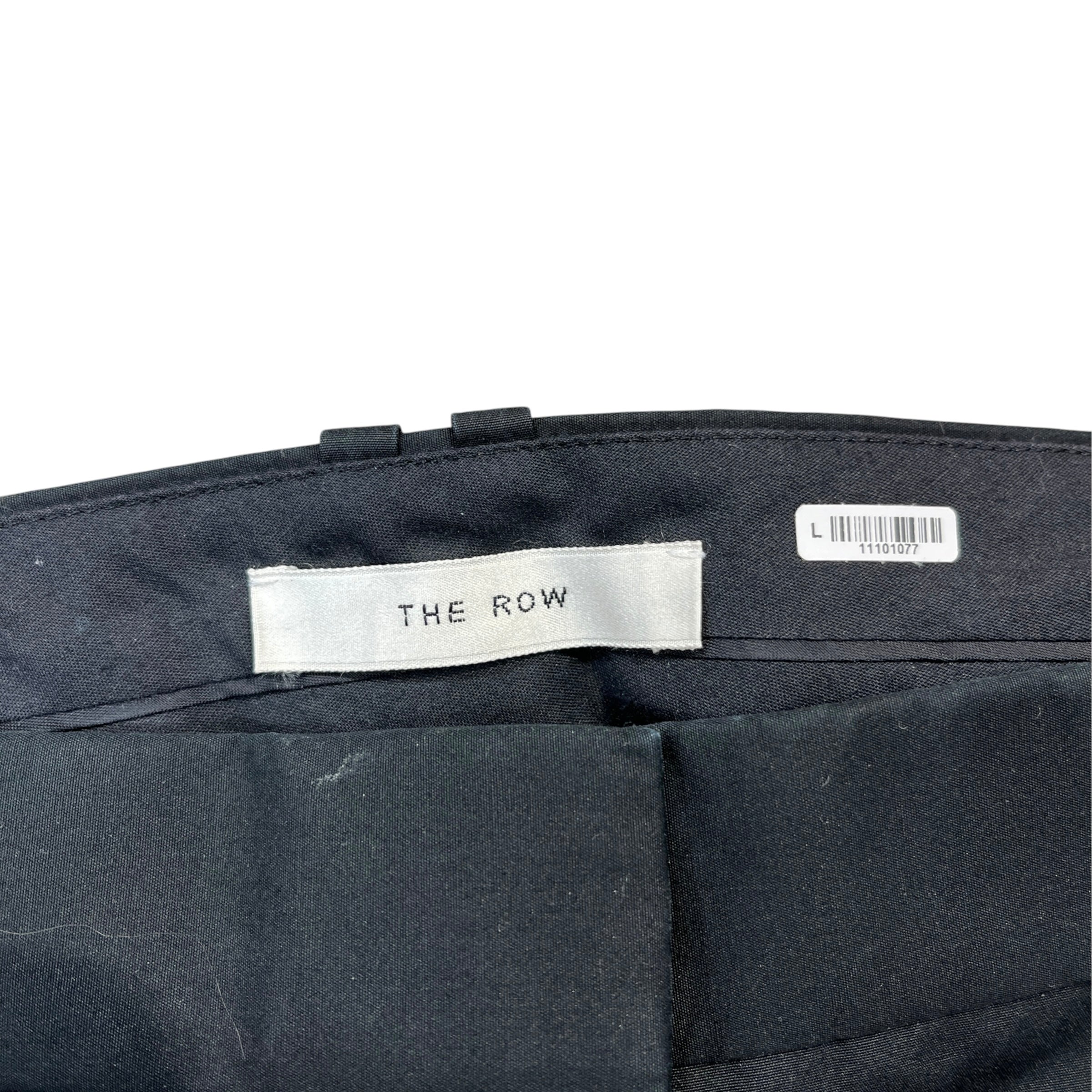 THE ROW/Straight Pants/4/Cotton/BLK/Dress Pants (11101077) view 3