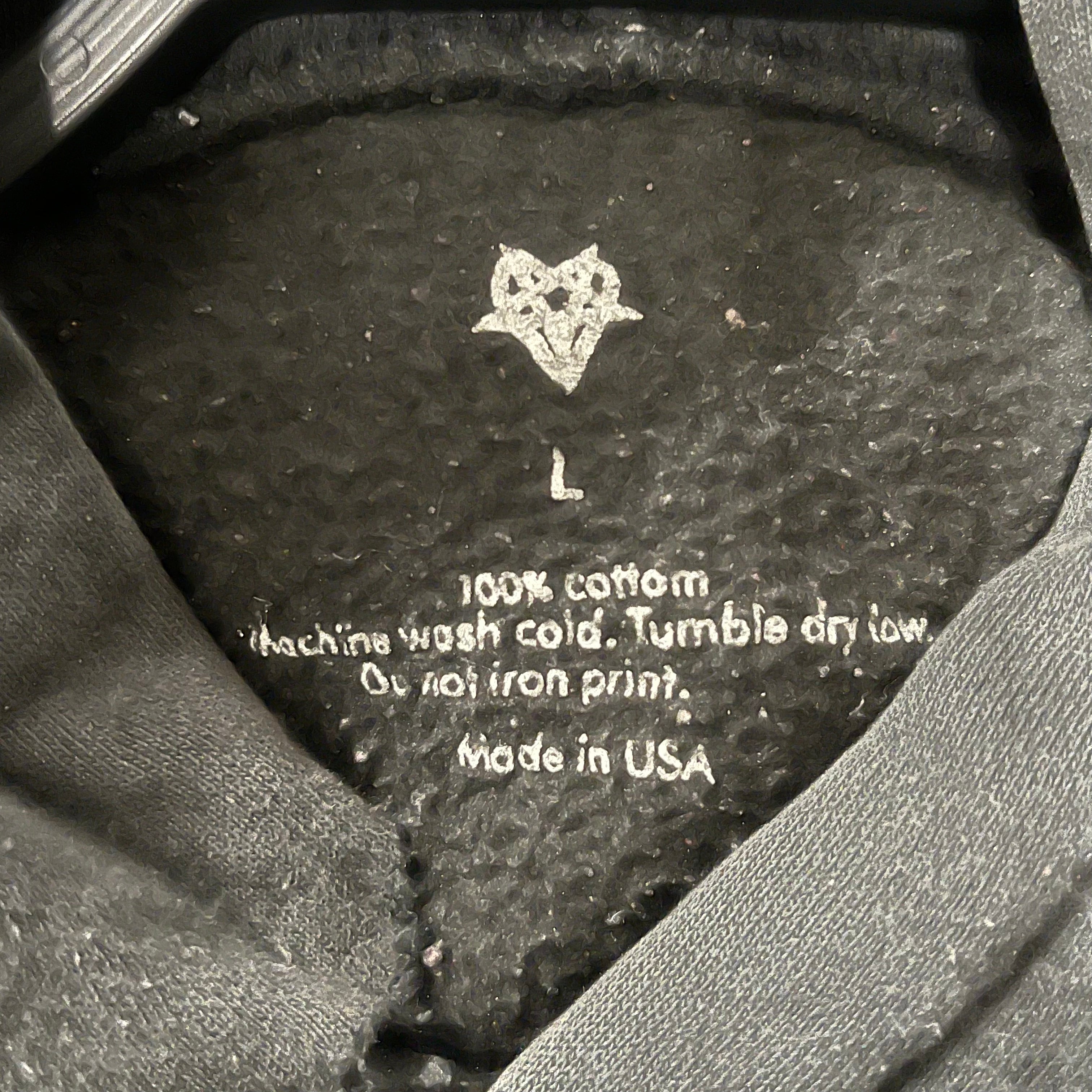 destroy lonely alyx/Hoodie/L/Cotton/BLK/destroy lonely x alyx hoodie view 3