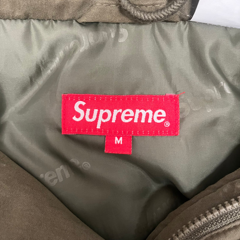 Supreme/Puffer Jkt/M/Nylon/GRN/down puffer