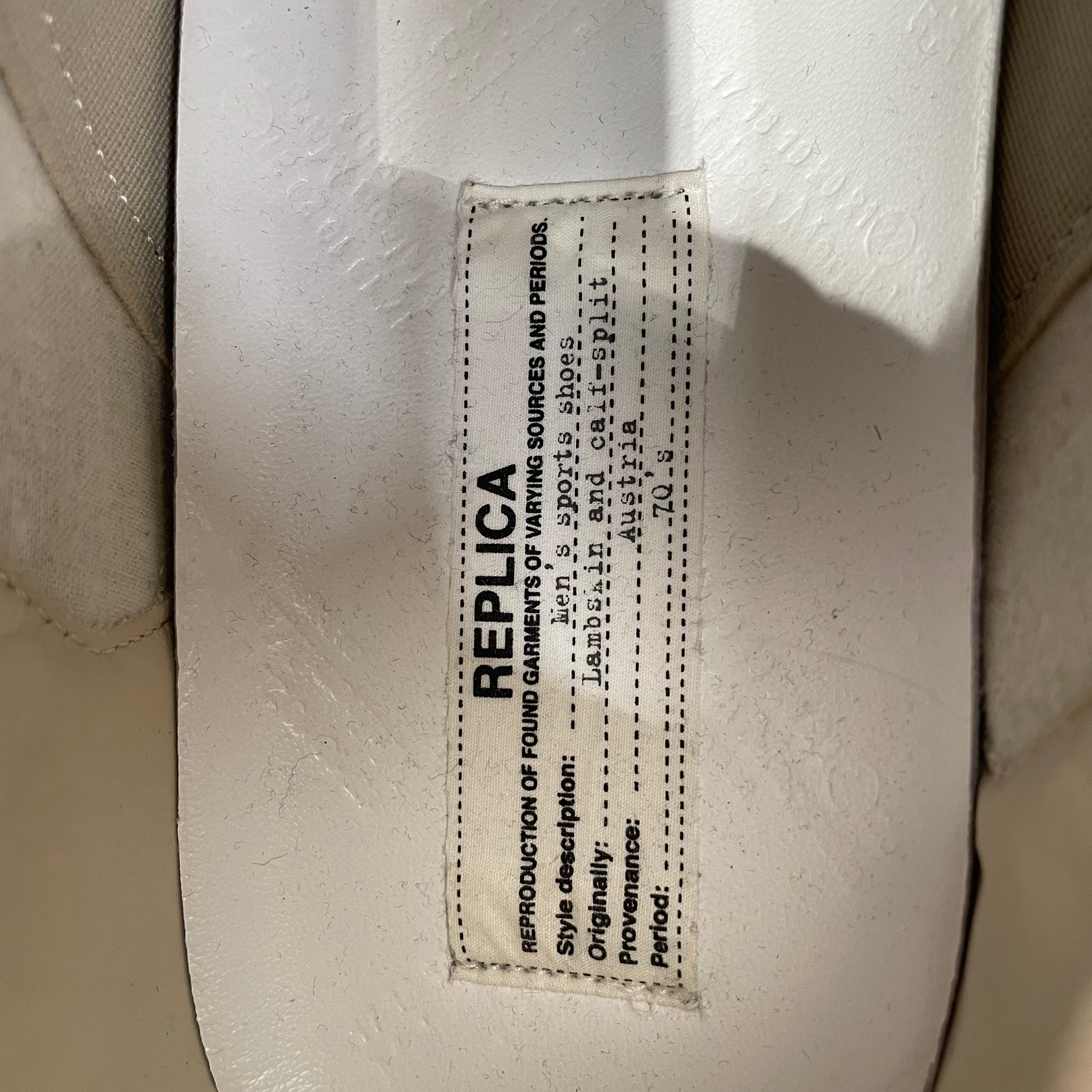 Maison Margiela/Low-Sneakers/EU 44/All Over Print/Leather/MLT/REPLICA PATCHWORK LIMITED ED. view 3