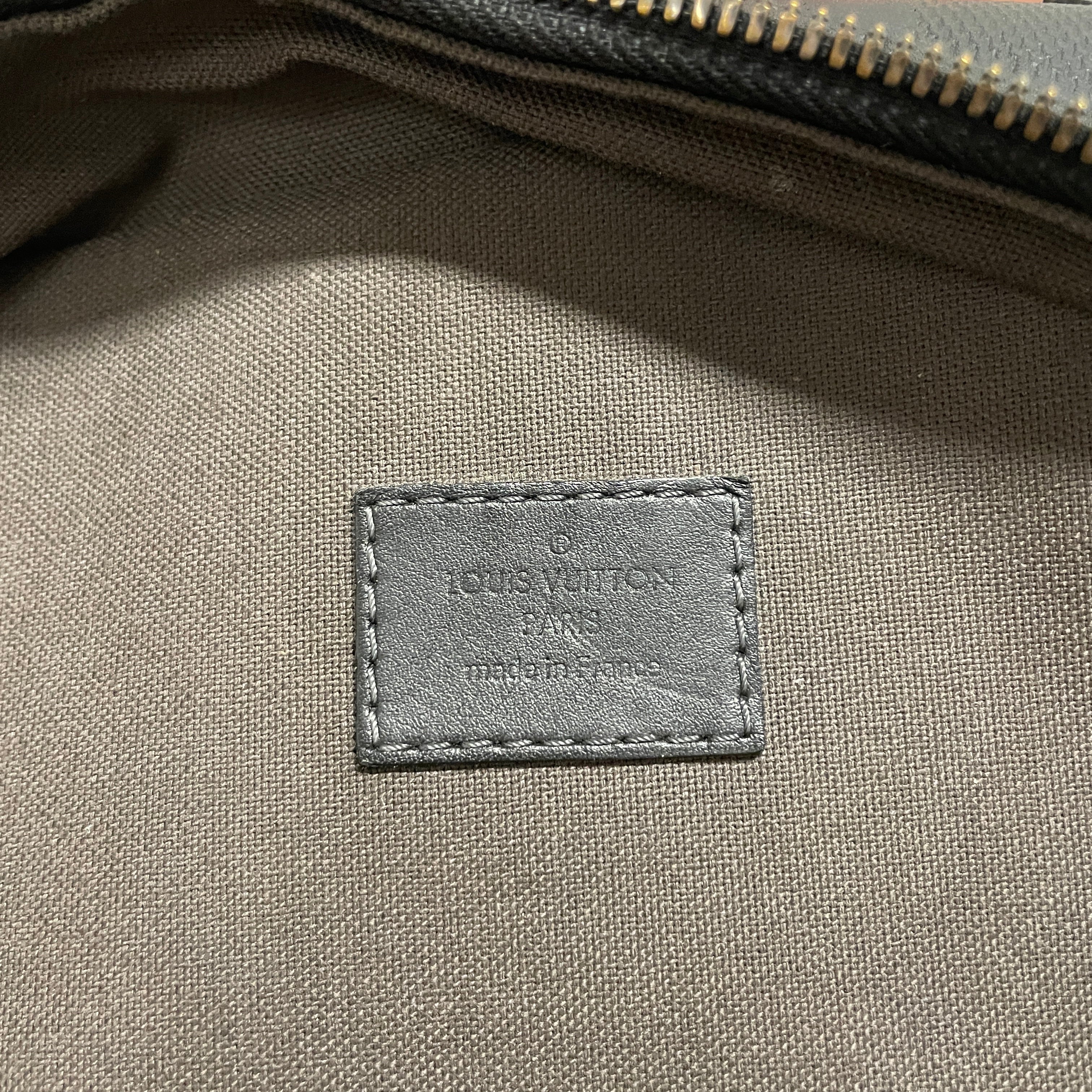 LOUIS VUITTON/Backpack/All Over Print/Leather/BLK/J3VB72Y view 4