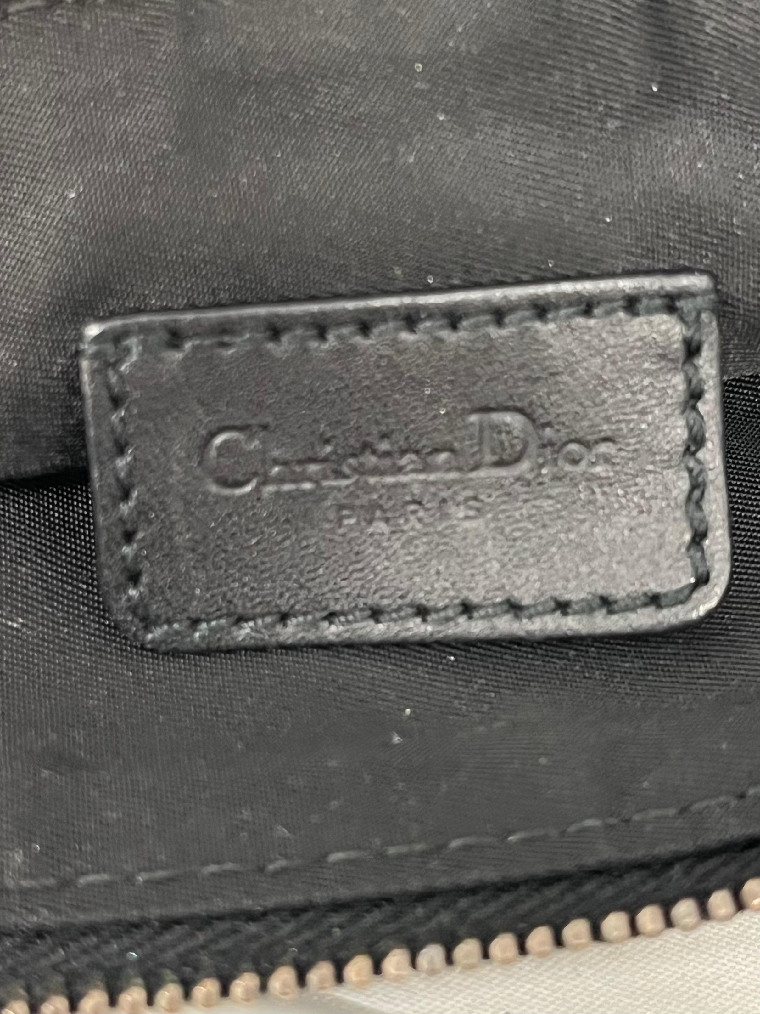 Christian Dior/Hand Bag/Monogram/Polyester/BEG/MINI SADDLE MONOGRAM view 3