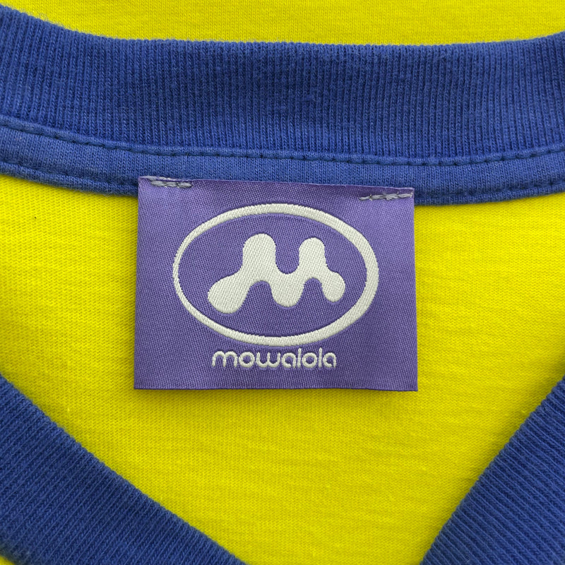 MOWALOLA/LS T-Shirt/XL/Cotton/YEL/SABI BOI