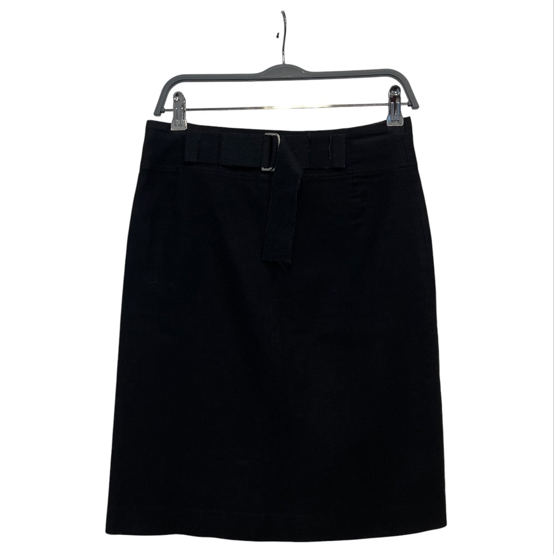 ISSEY MIYAKE/Skirt/1/Cotton/BLK/WITH BELT view 2