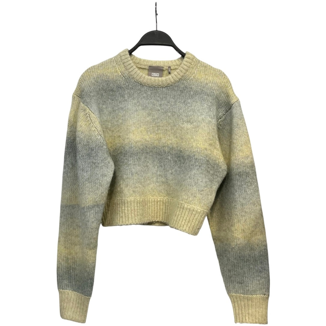 KITH/Sweater/S/Wool/GRN/GREEN GRADIENT KNIT SWEATER view 1
