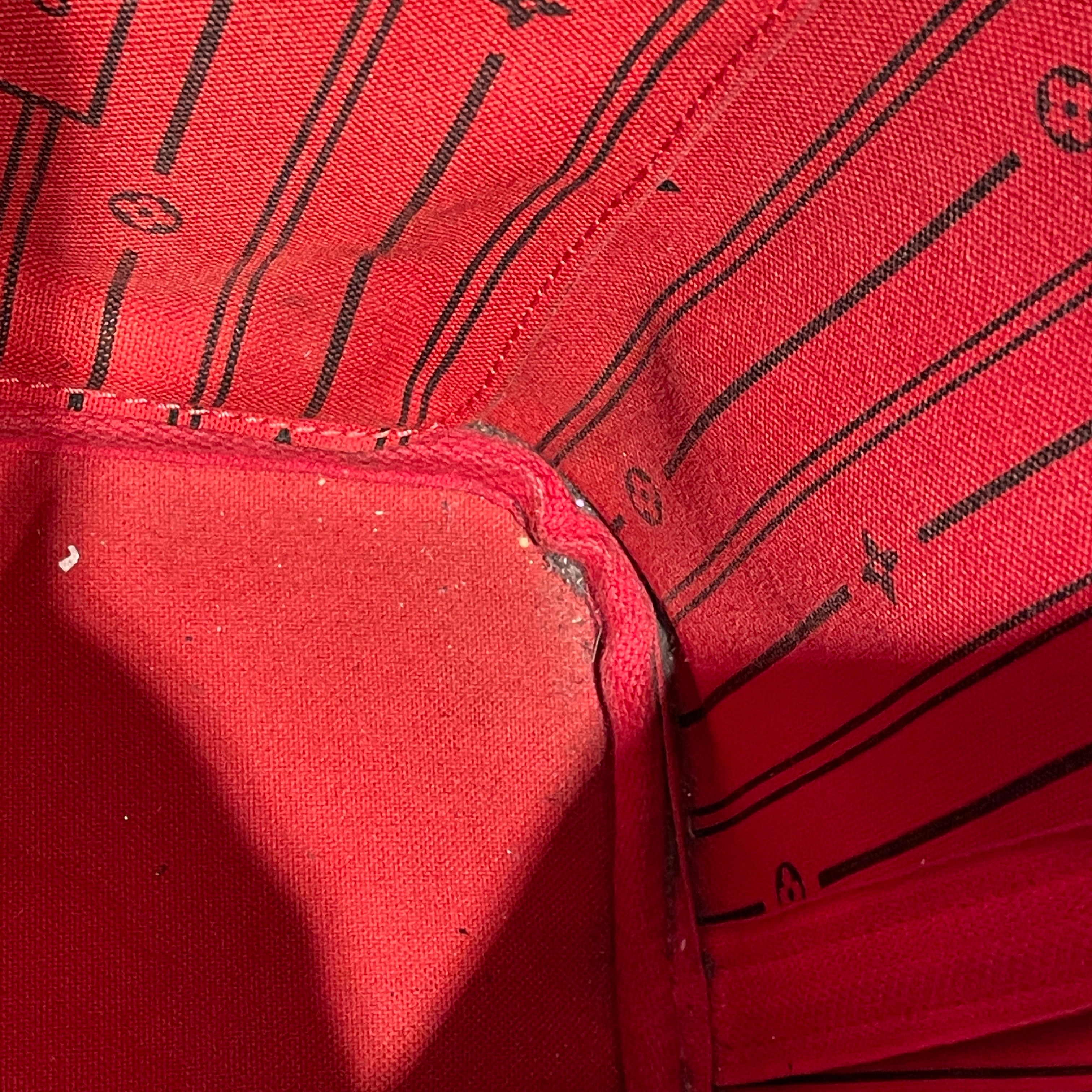 LOUIS VUITTON/Tote Bag/All Over Print/BRW/Nerverfull Damier Ebene As is view 5