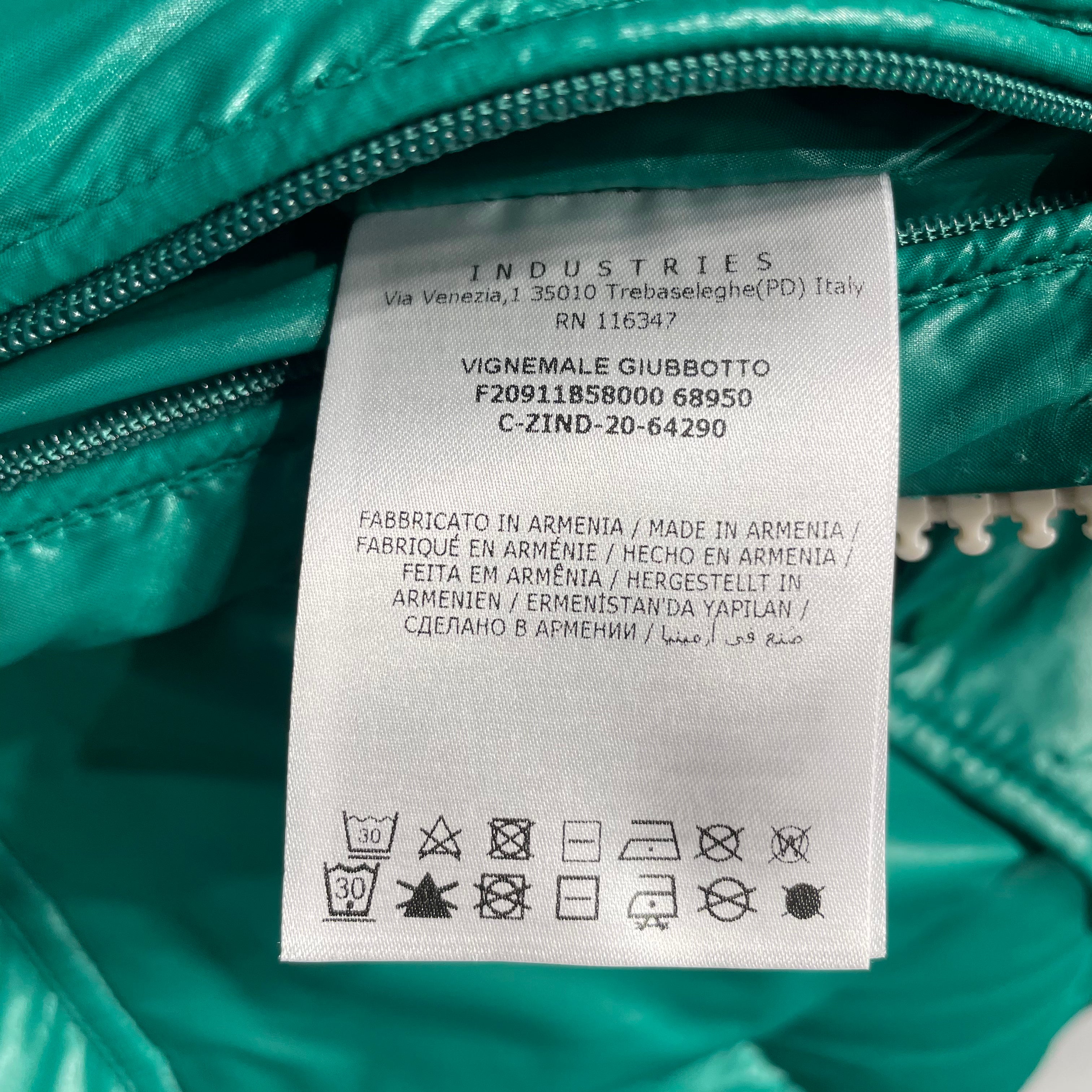 MONCLER/Puffer Jkt/5/Nylon/GRN/VIGNEMALE GIBBOTTO view 4