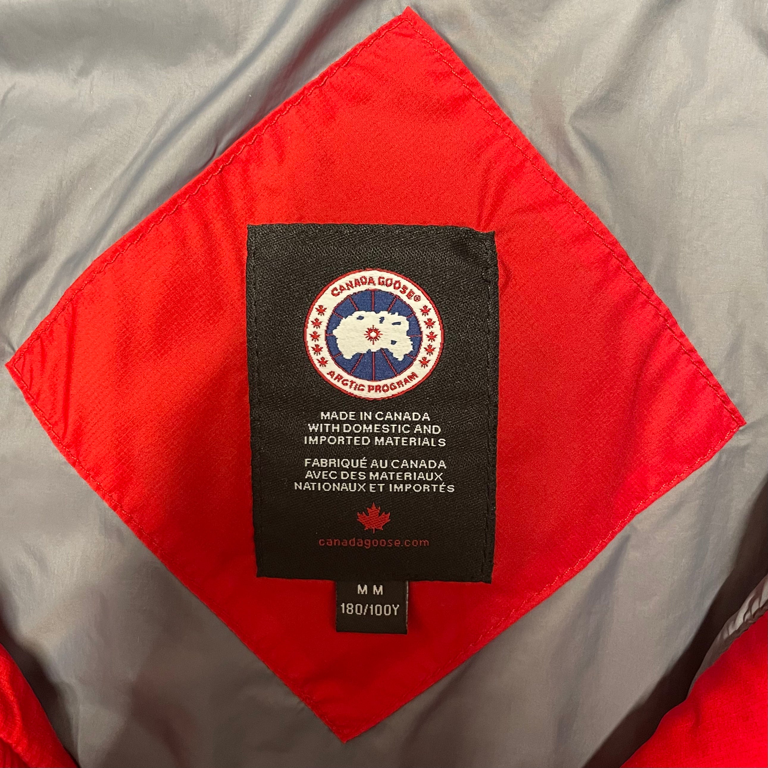 CANADA GOOSE/Puffer Jkt/M/Nylon/RED/2208M view 4