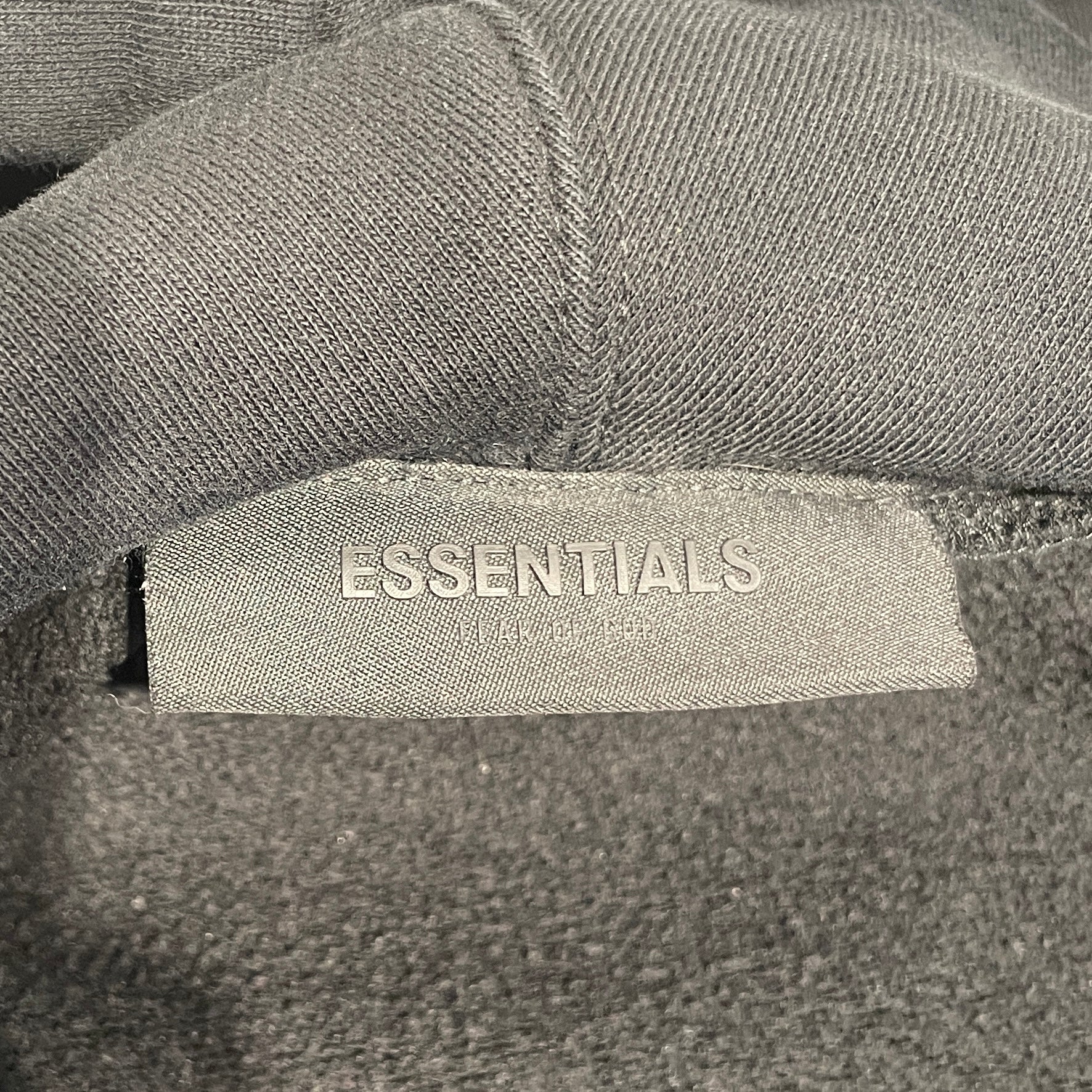 FOG ESSENTIALS/Hoodie/XS/Cotton/BLK/ view 3