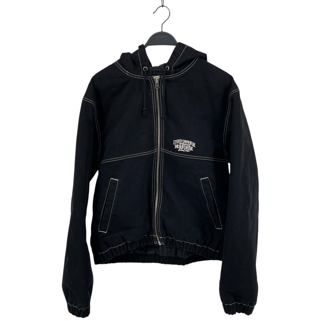 Stussy Zip Work Jacket Denim 'Nightshade' Size M Ç | eBay