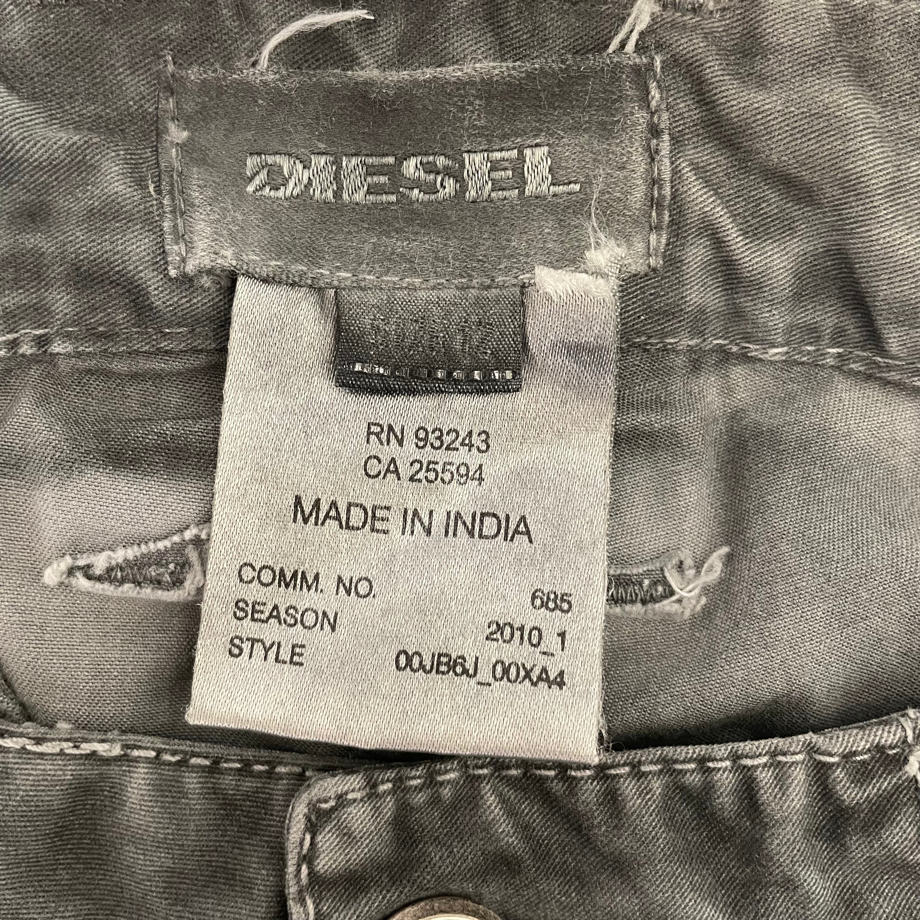 DIESEL/Skinny Pants/12/Cotton/GRY/ view 3