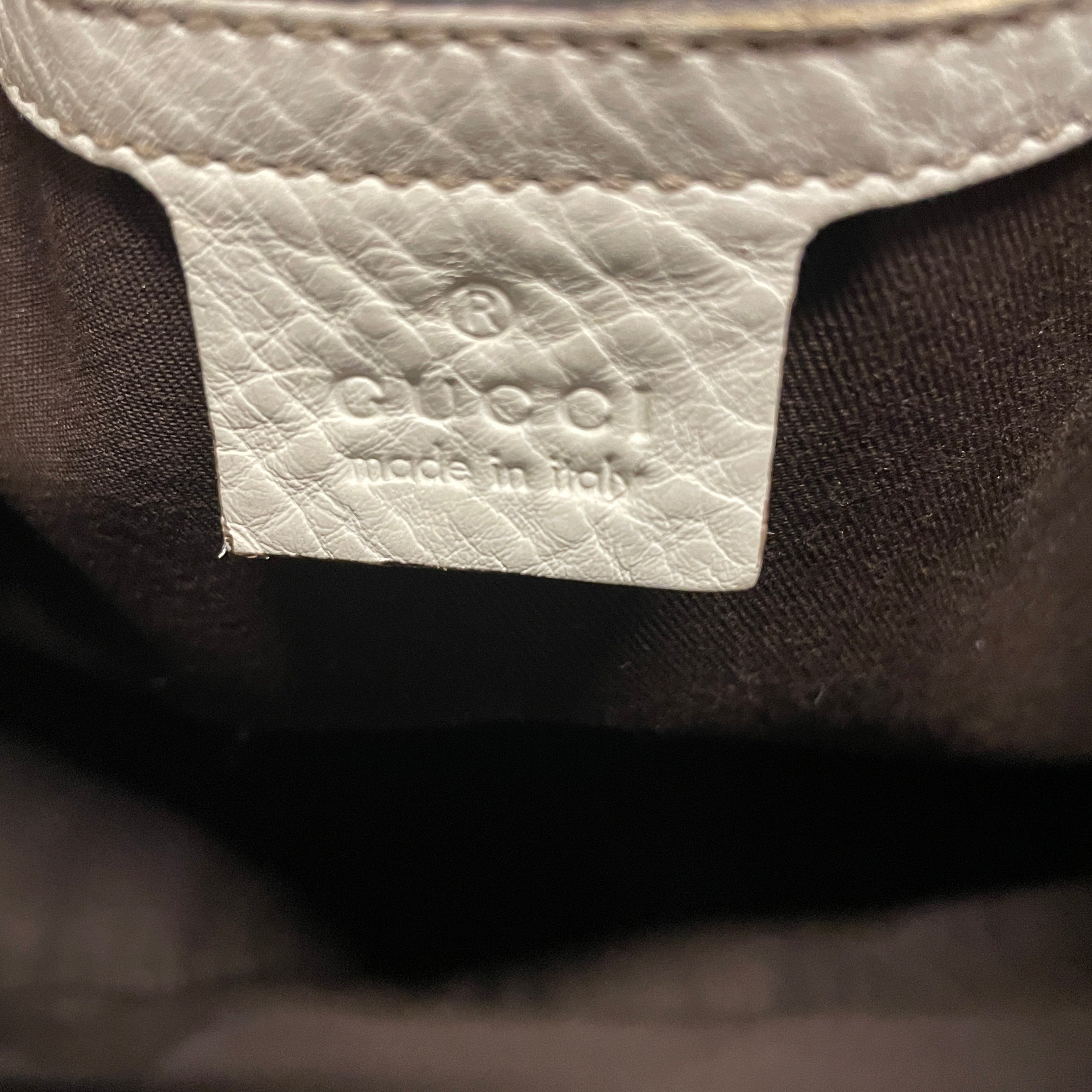 GUCCI/Tote Bag/Monogram/BEG/GG/ HORSEBIT/ BRAIDED HANDLE view 4