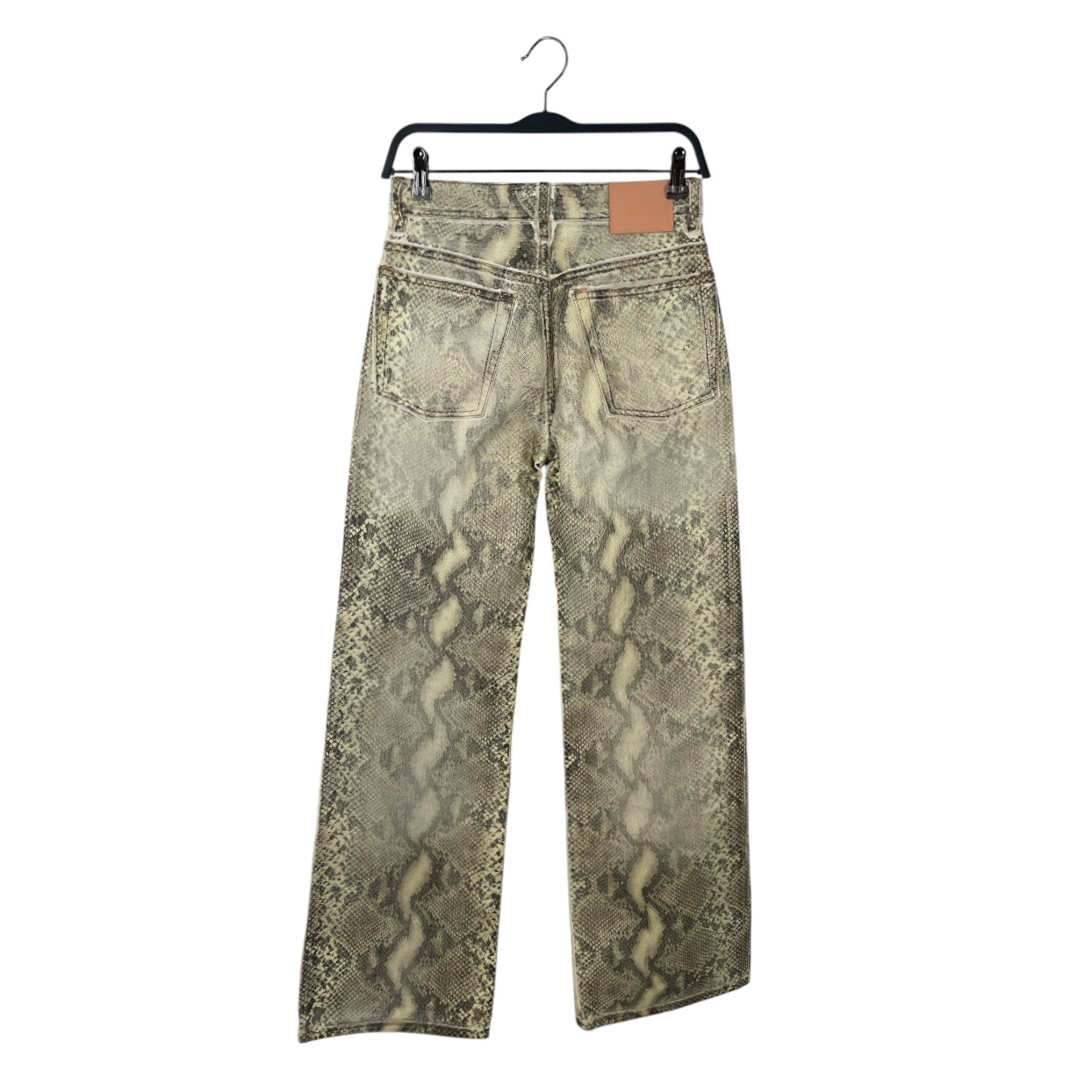 Acne Studios/Straight Pants/34/Animal Pattern/Denim/MLT/SNAKE PRINT view 2