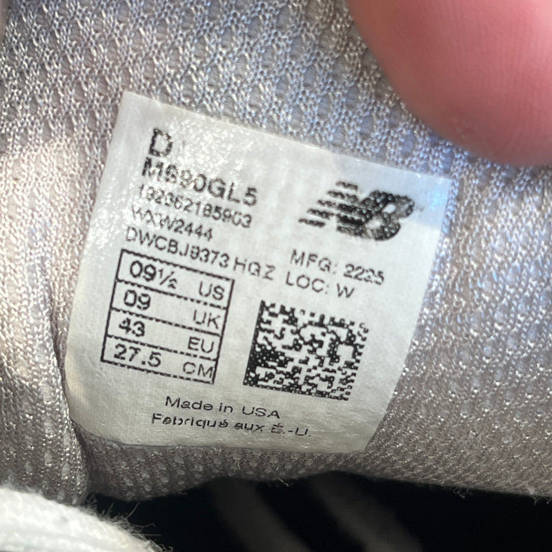 NEW BALANCE/Low-Sneakers/US 9.5/GRY/NB 990V5