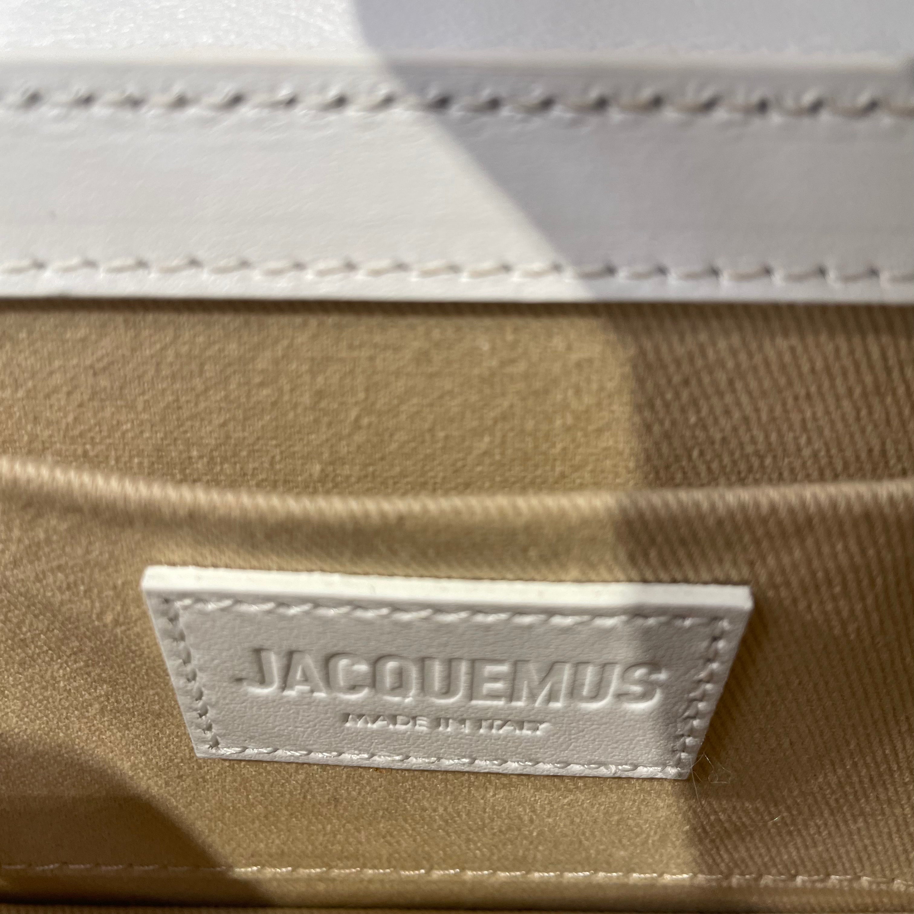 JACQUEMUS/Hand Bag/Leather/WHT/LE CHIQUITO LONG NO STRAP view 4