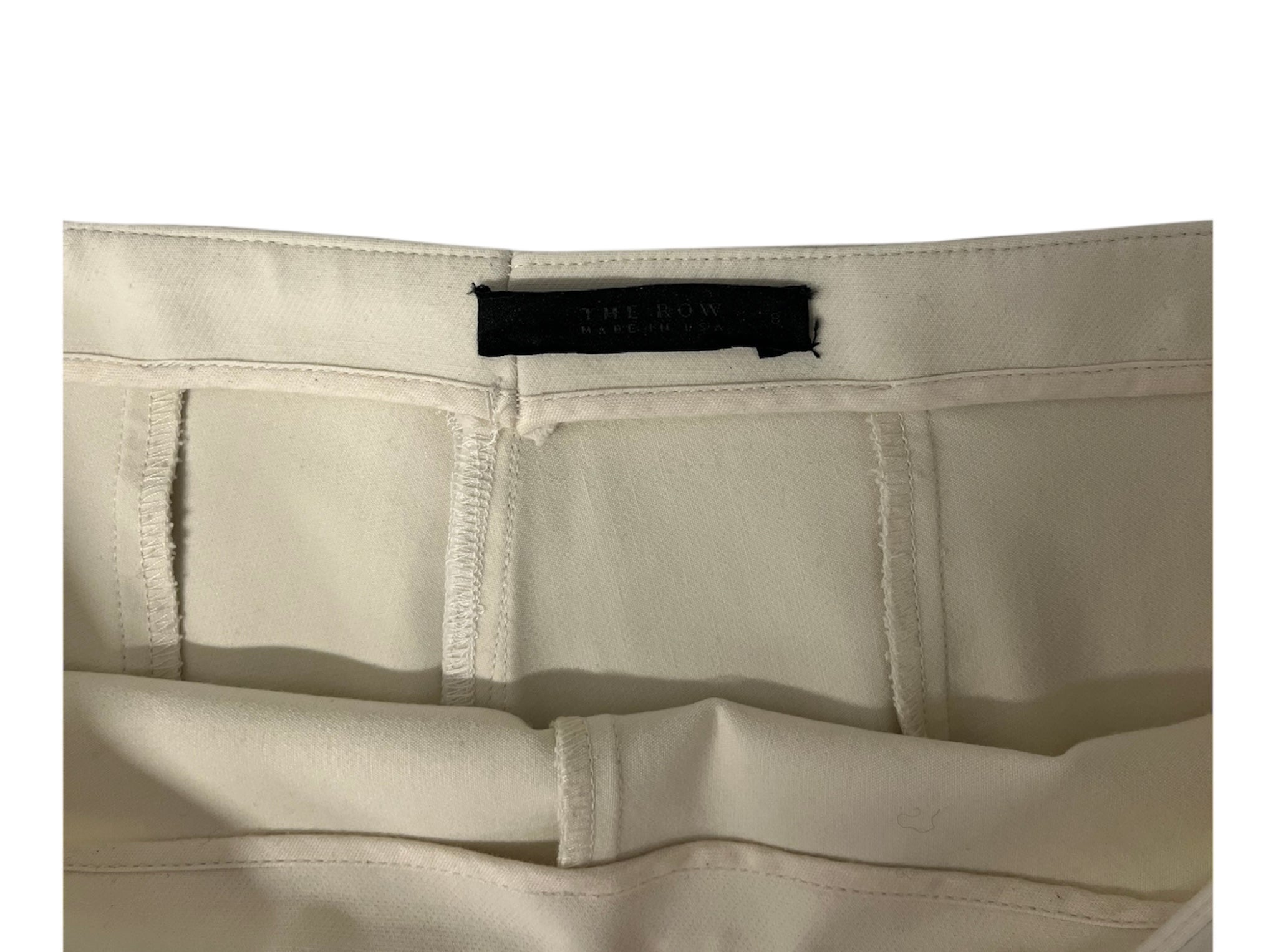 THE ROW/Bottoms/S/Cotton/CRM/MIDDLE SEAM view 3