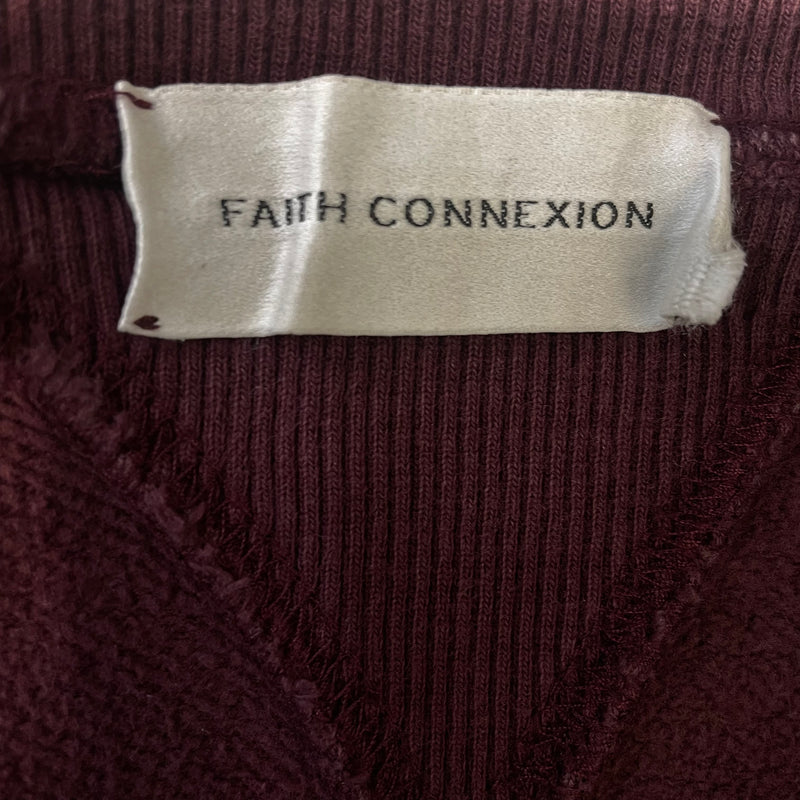 Faith Connexion/Sweatshirt/S/Cotton/BRD/