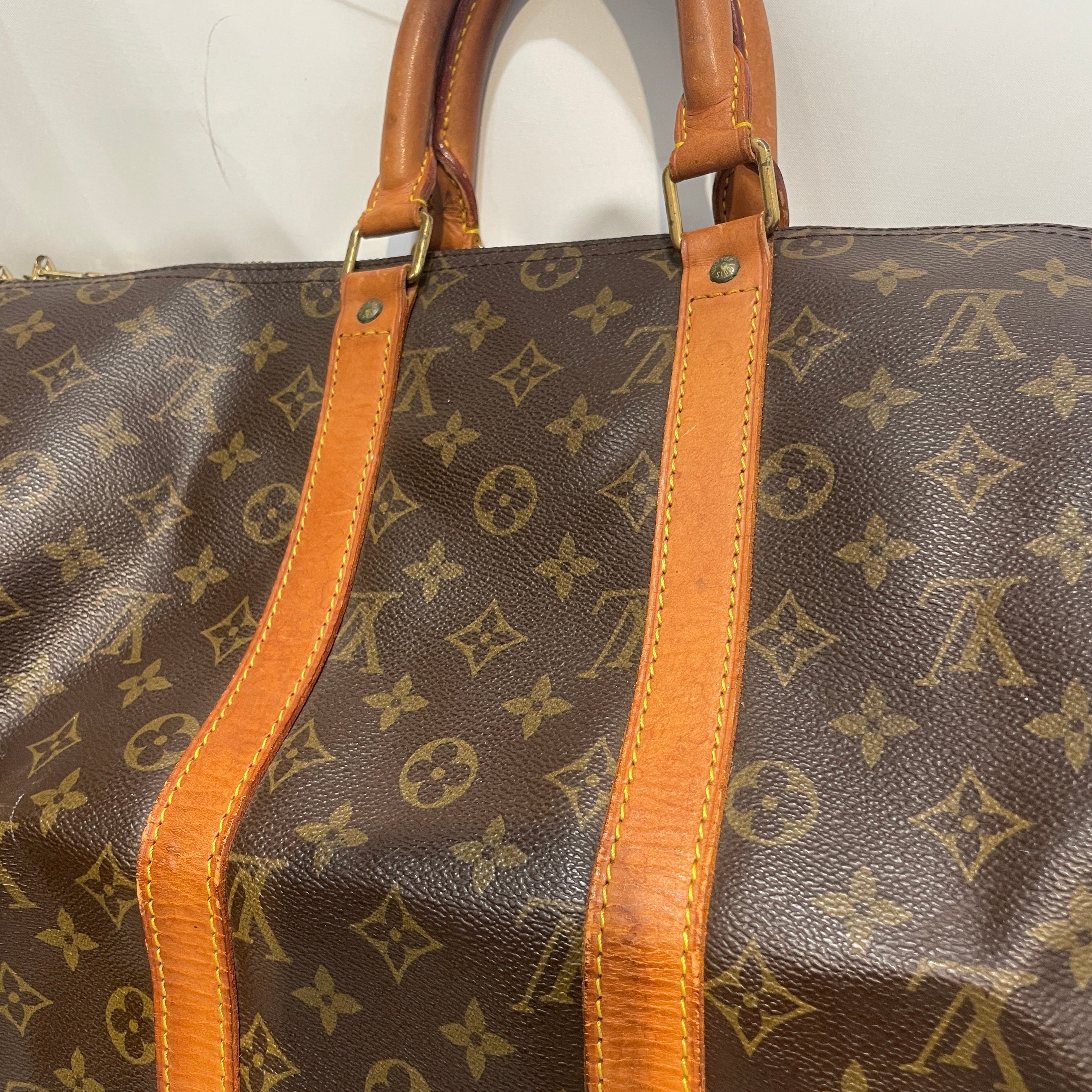 LOUIS VUITTON/Luggage/Monogram/Leather/BRW/Keep All view 4