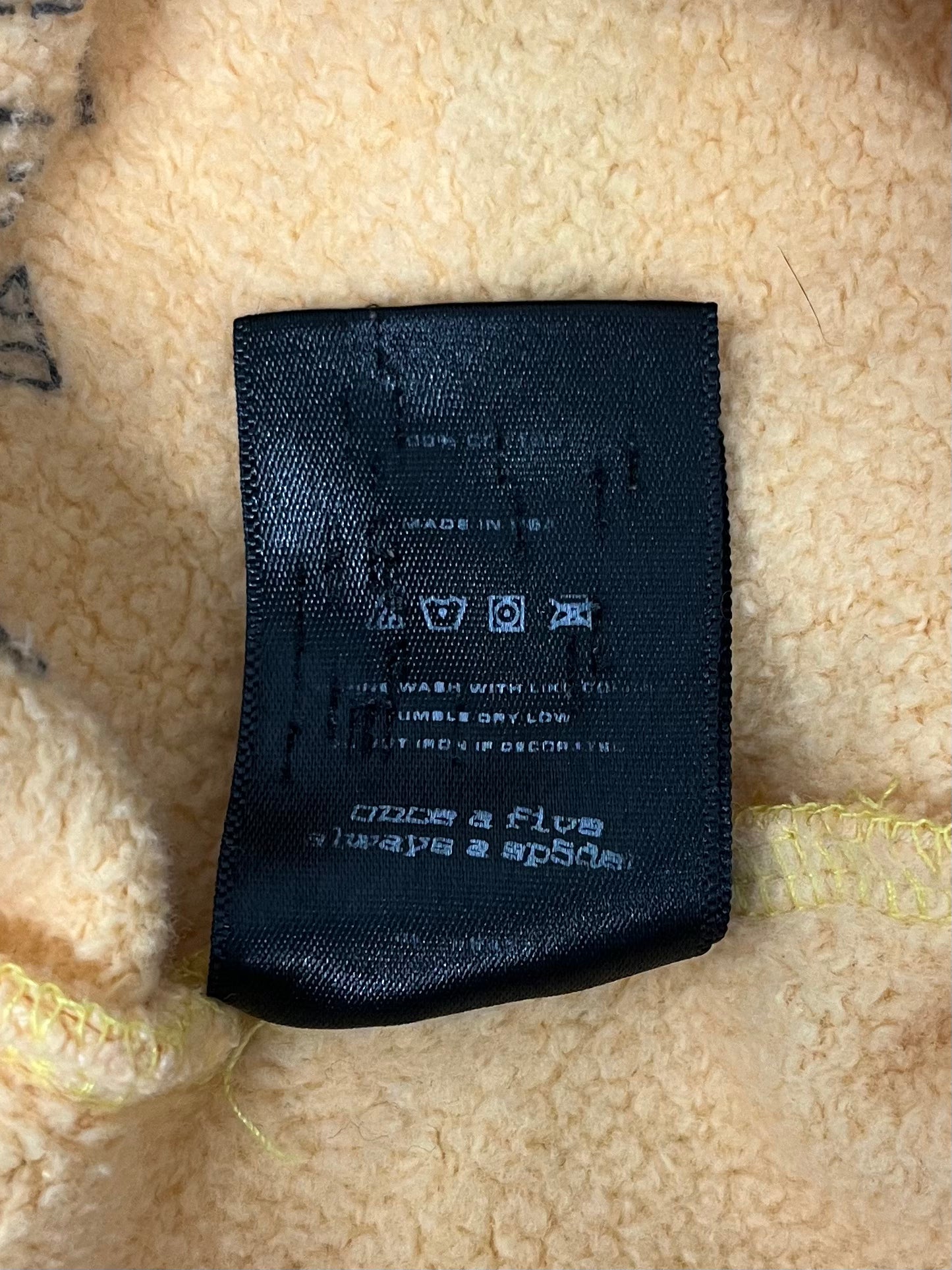 Sp5der/Bottoms/S/Cotton/YEL/NAVY STAR LOGO view 4