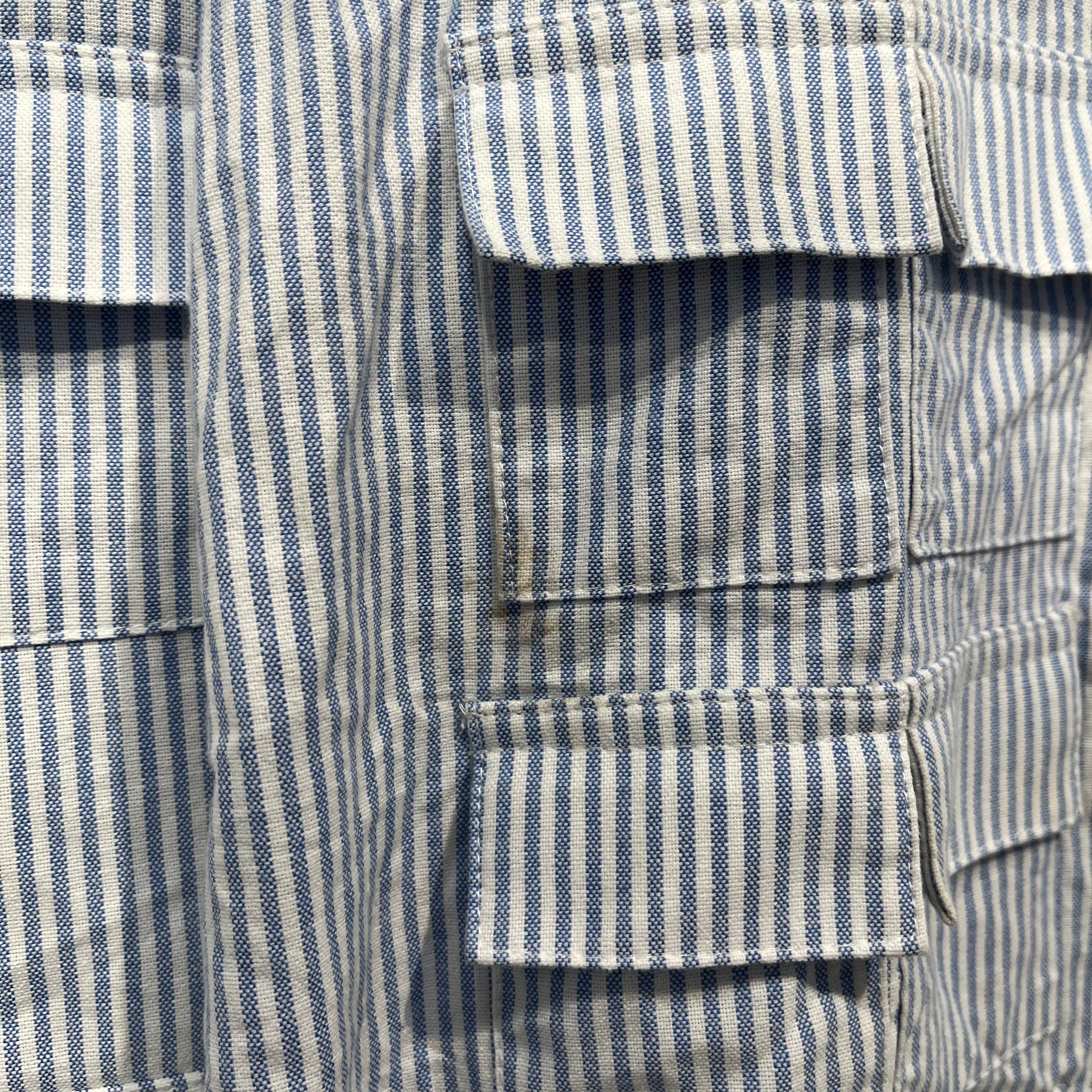 TOMBOGO/Polo Shirt/M/Cotton/WHT/Stripe/ view 5