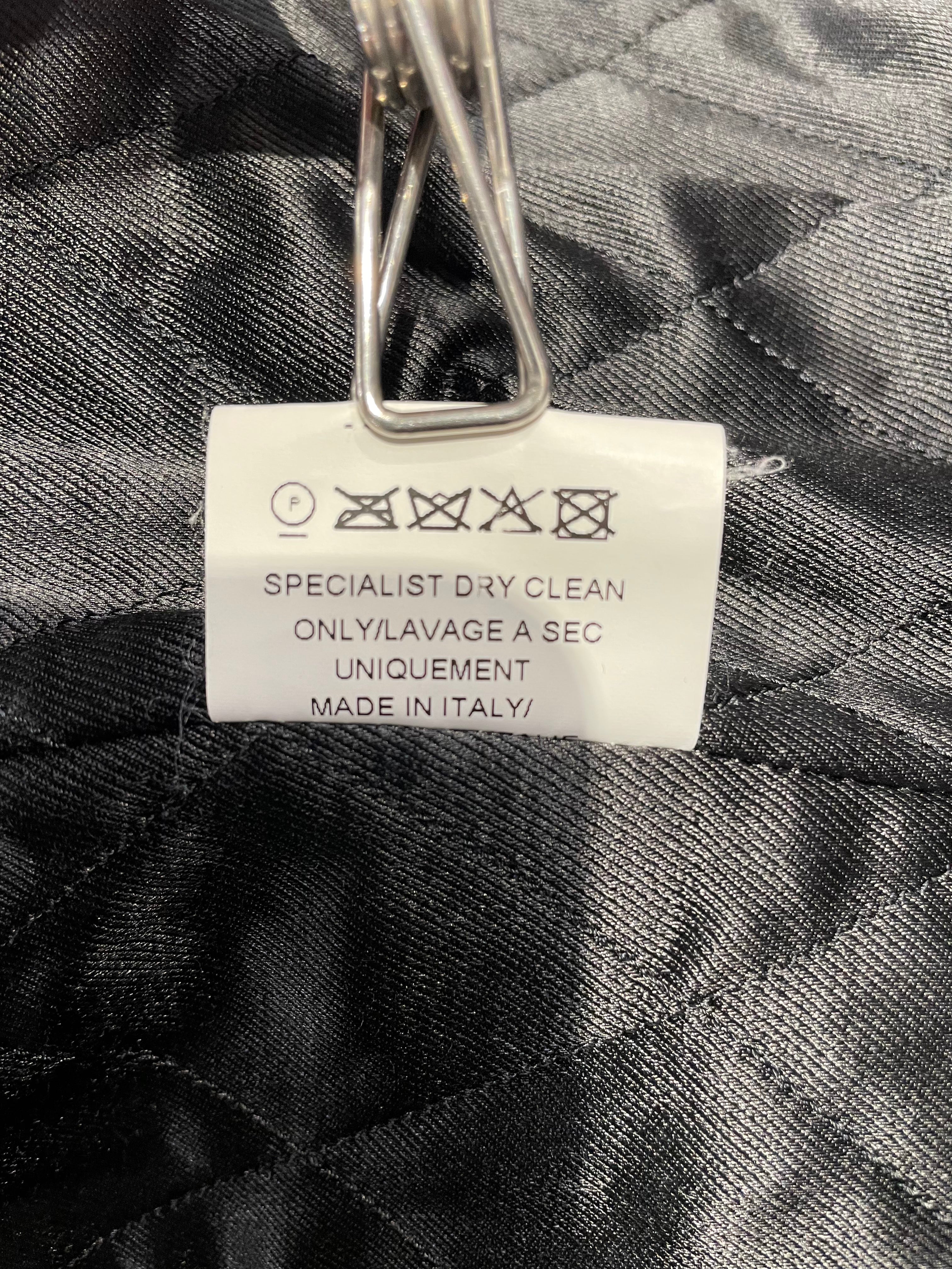 BURBERRY/Leather Jkt/48/Leather/BLK/RACING STRIPES QUILTED view 5