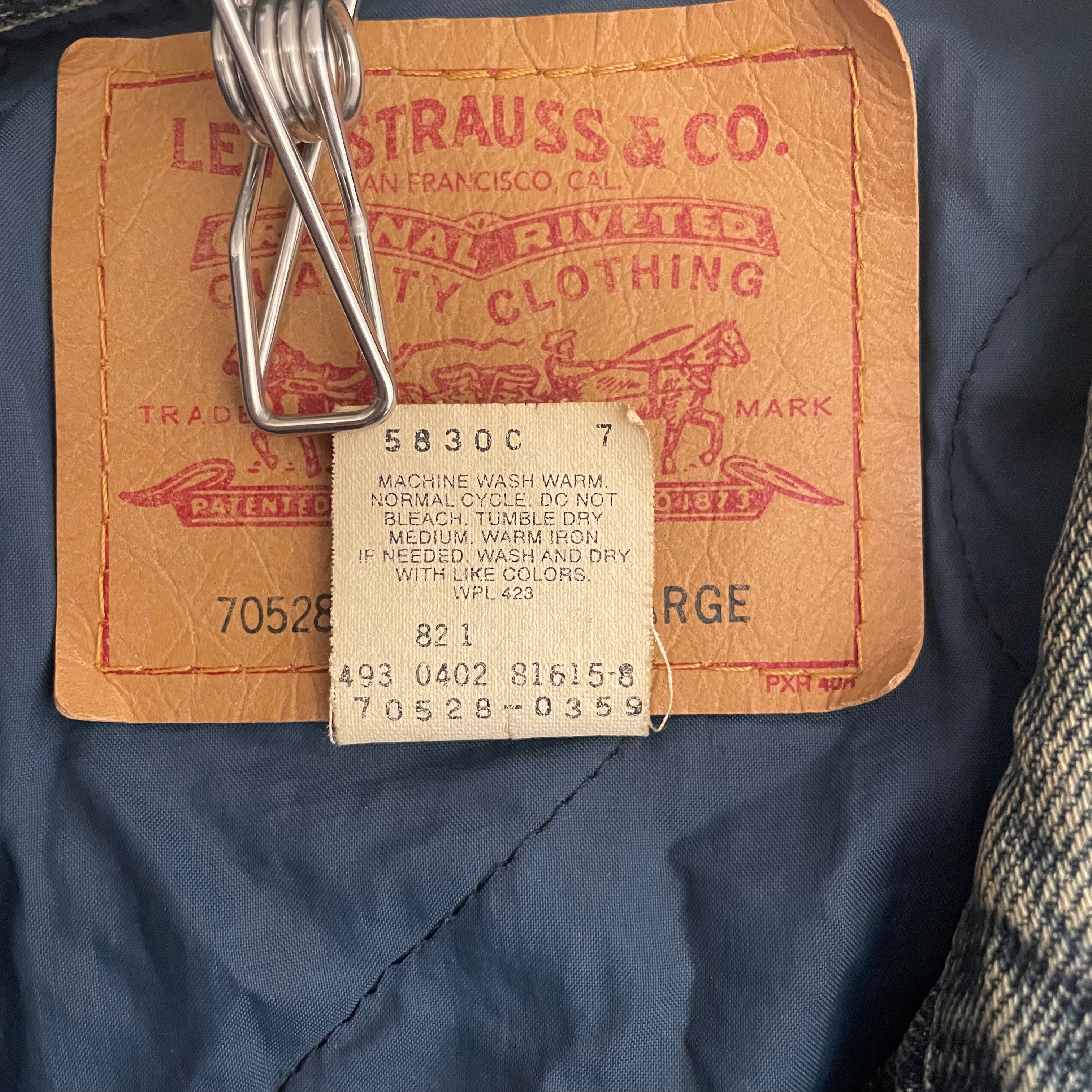 Levi's/Denim Jkt/L/Denim/NVY/vintage view 4
