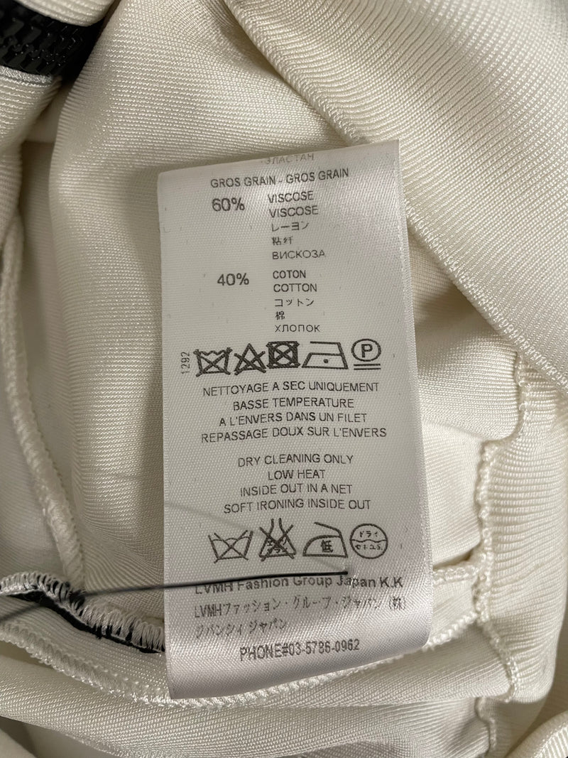 GIVENCHY/Jacket/S/WHT/X IN BLACK PANELED