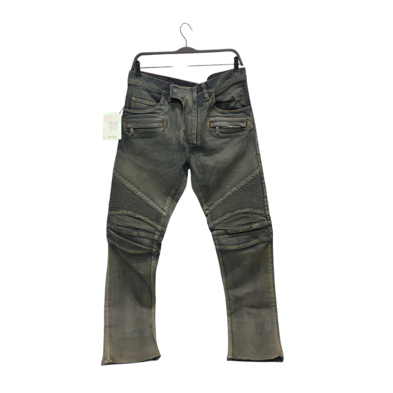 BALMAIN/Pants/31/Cotton/BLU/BALMAIN JEANS