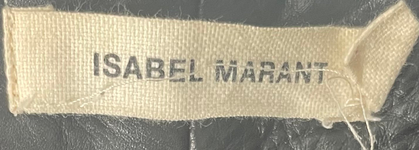ISABEL MARANT/Pants/33/Leather/BLK/F/N0193939 8 view 4