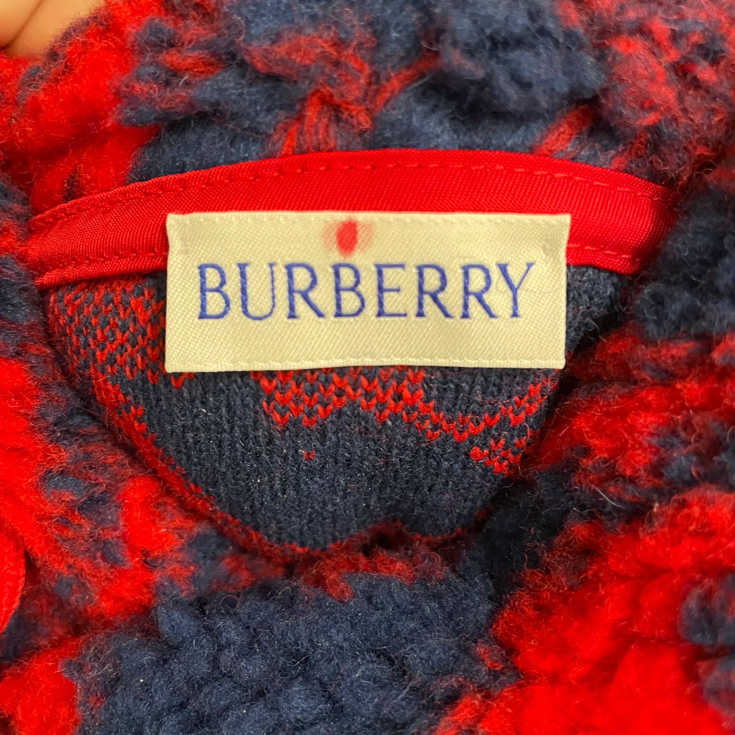 BURBERRY/Jacket/L/Cotton/MLT/All Over Print/FLEECE MULTI view 3