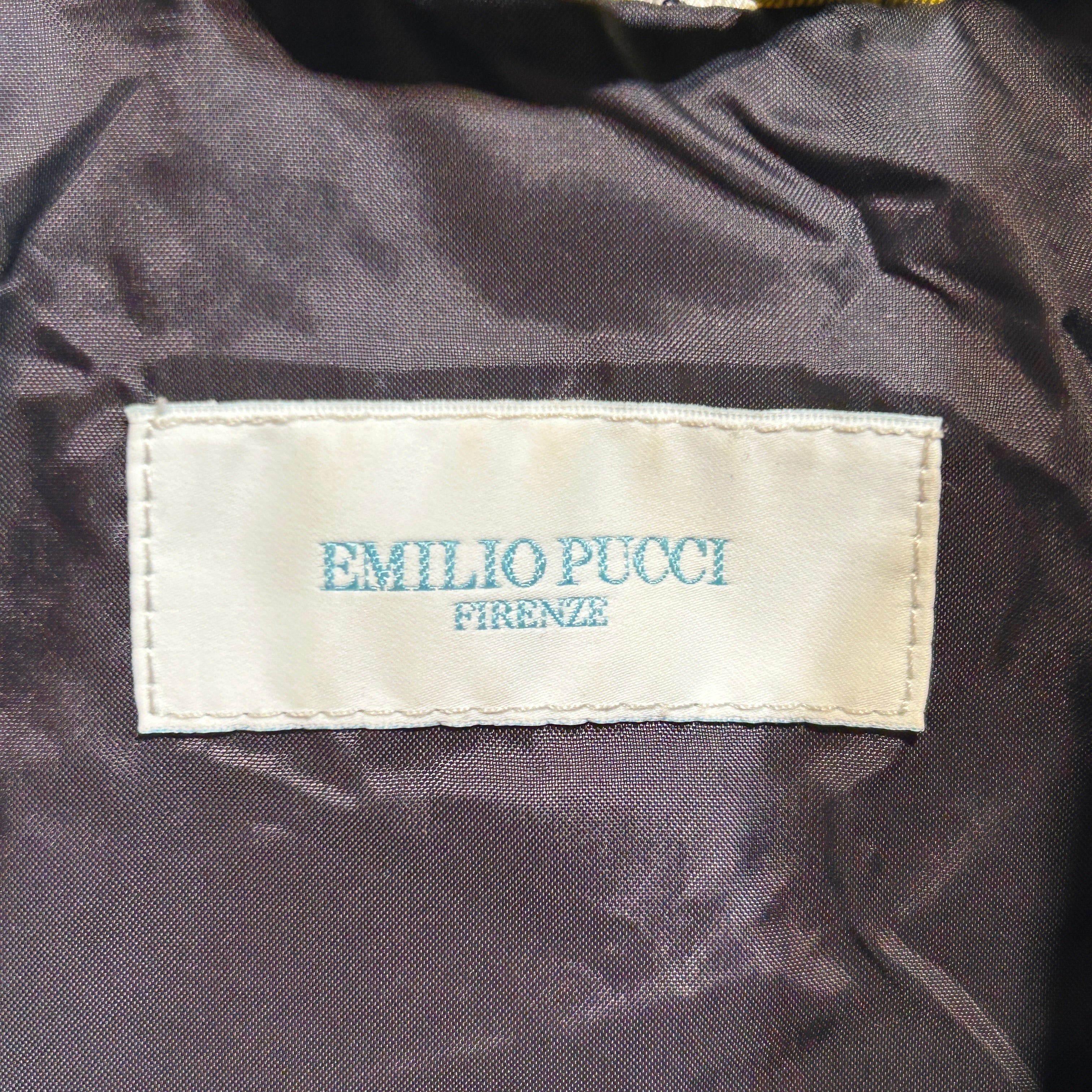 EMILIO PUCCI/Puffer Jkt/10/All Over Print/Nylon/MLT/All Over Print Puffer Jacket view 3