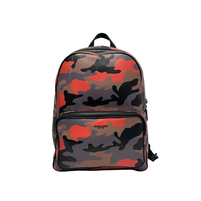 MICHAEL KORS/Backpack/Camouflage/Leather/ORN/