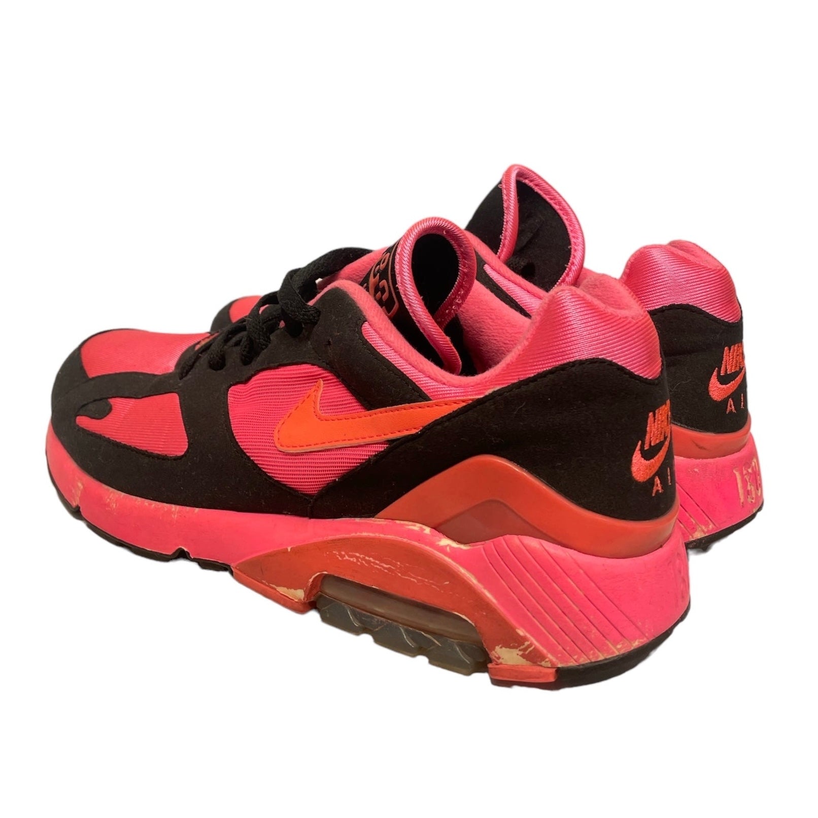 NIKE/Low-Sneakers/US 9/Border/Cotton/PNK/cdg blk pnk (9) view 2