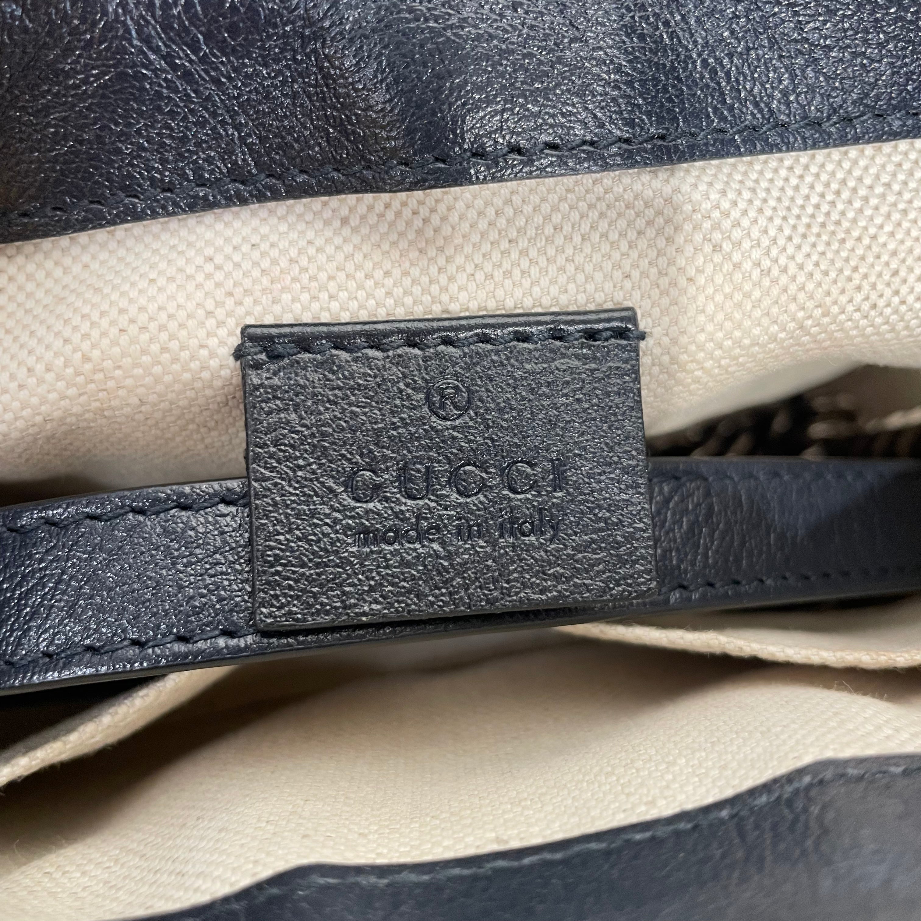 GUCCI/Cross Body Bag/Monogram/PNK/GG Marmont Pink/Navy view 5