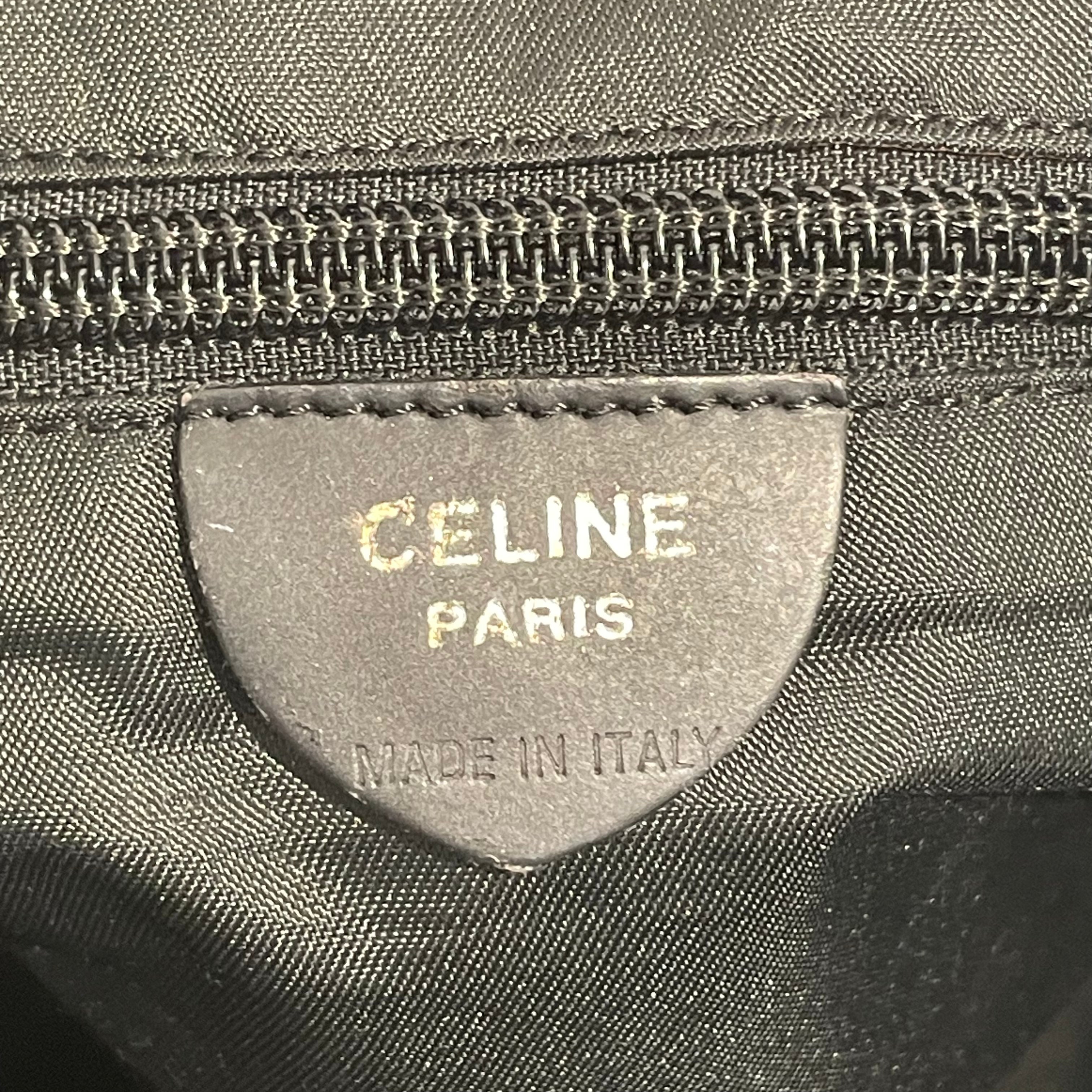 CELINE/Bag/Nylon/BLK/DUFFLE / GOLD RING view 5