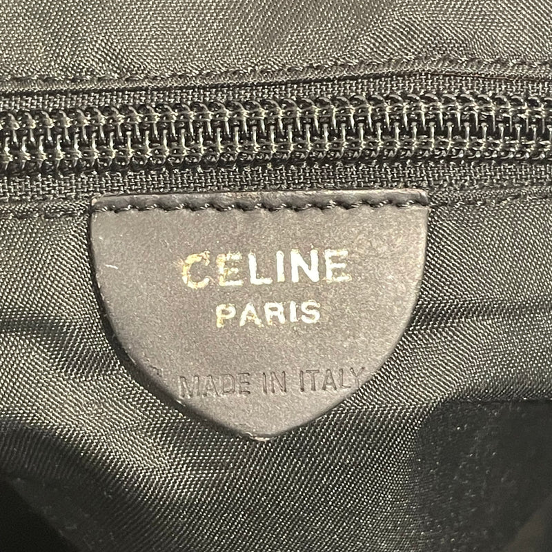 CELINE/Bag/Nylon/BLK/DUFFLE / GOLD RING