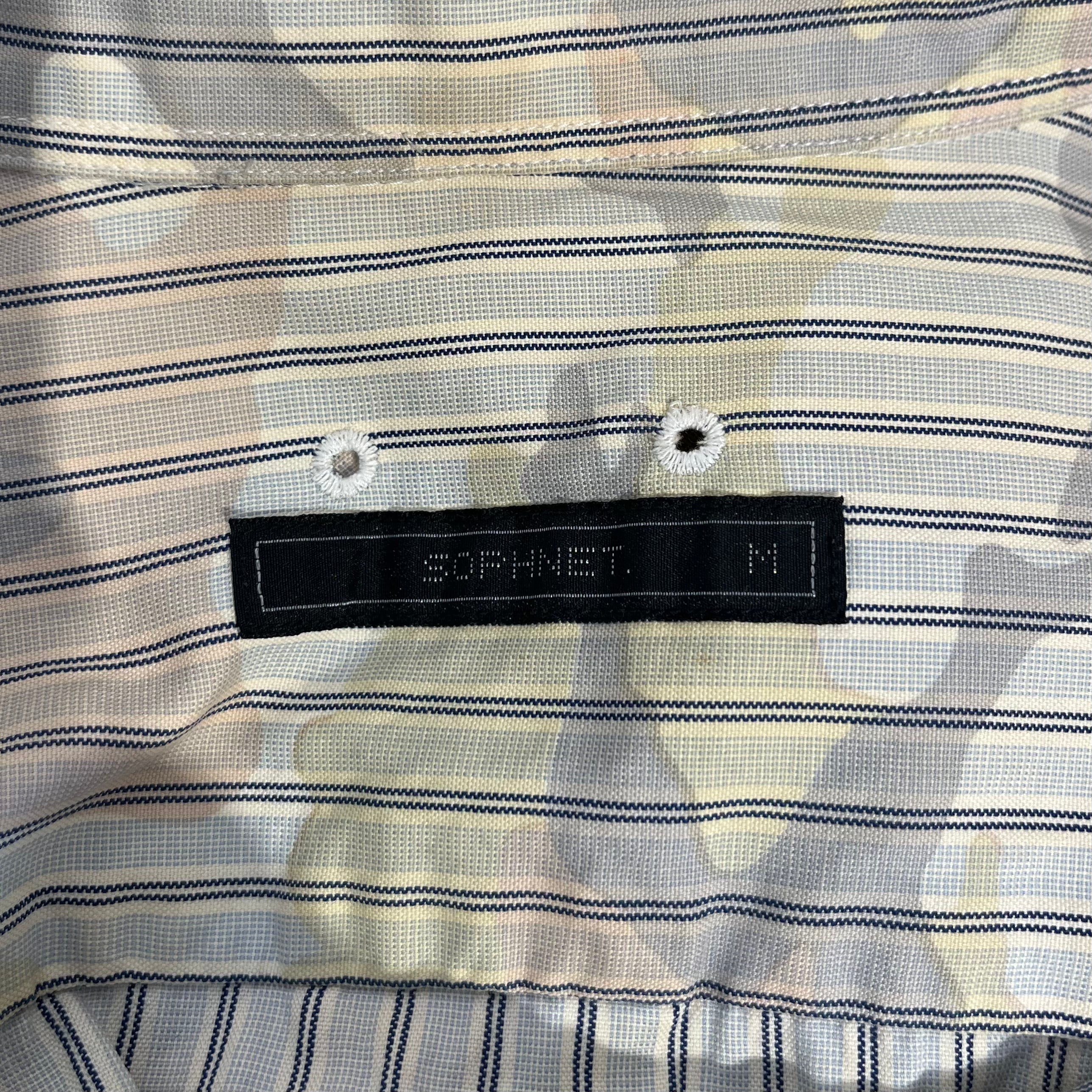 SOPHNET./Flannel Shirt/M/MLT/Stripe/camo view 3