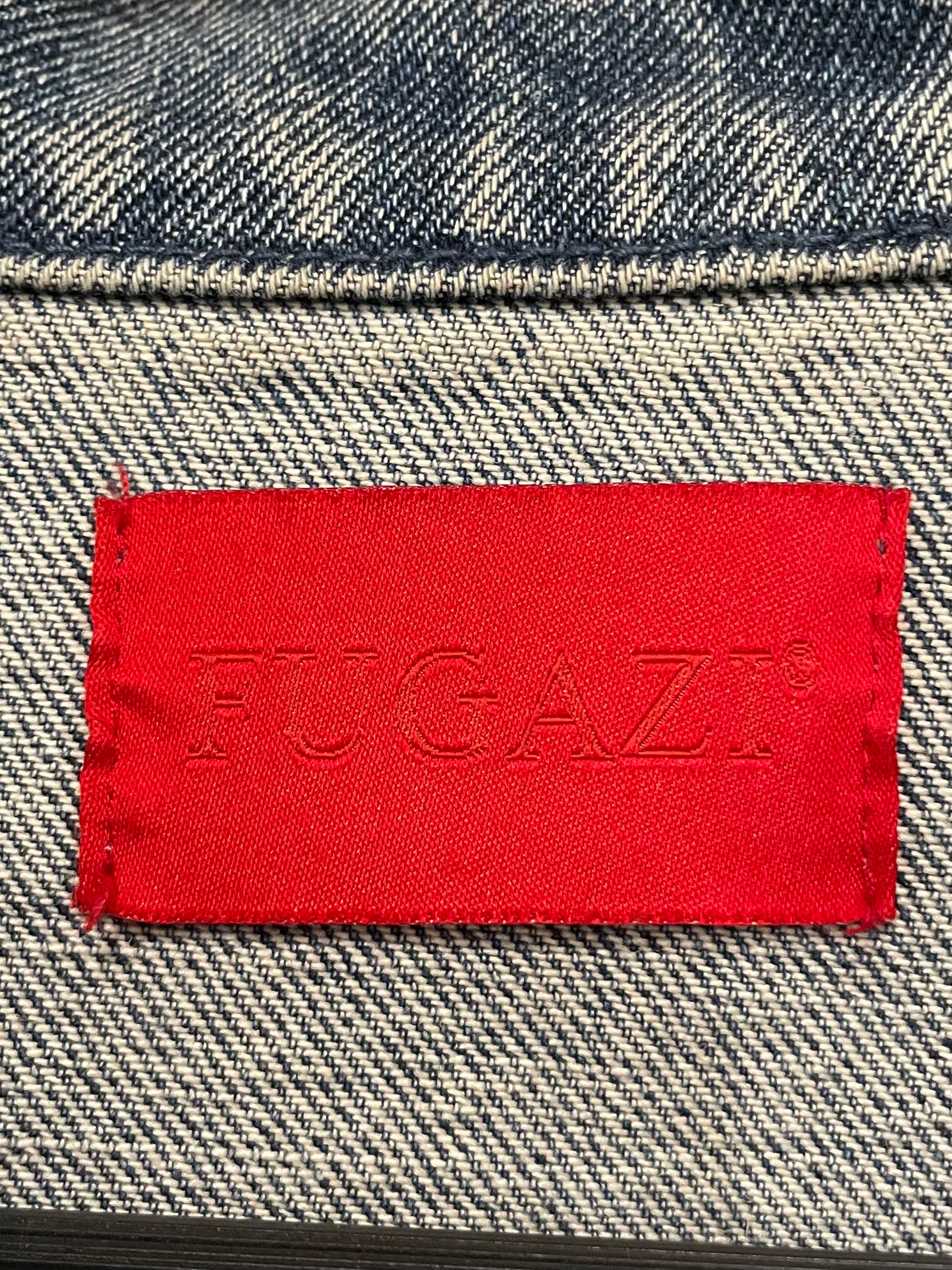 FUGAZI/Denim Jkt/L/Cotton/BLU/WESTERN DENIIM JACKET view 3