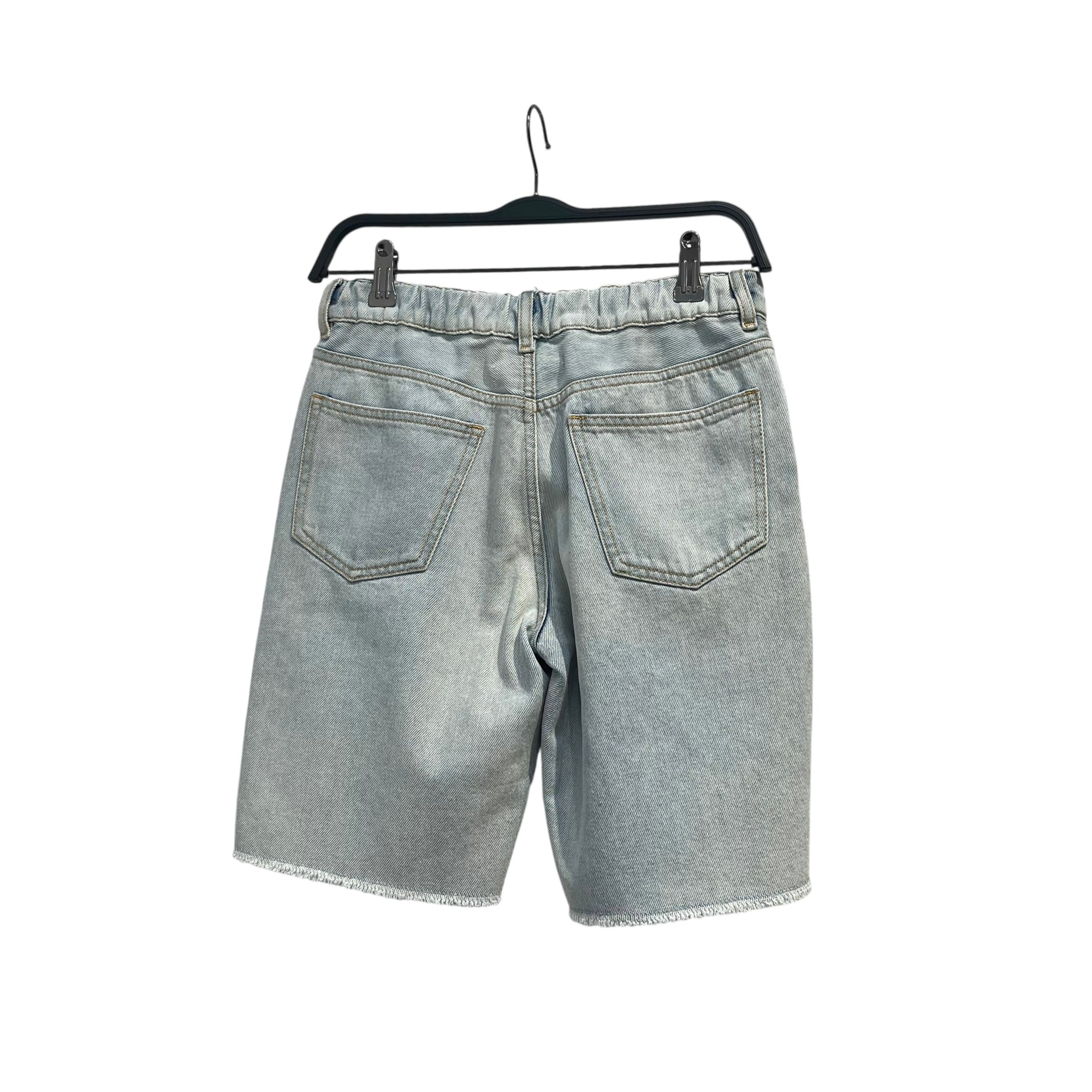 MM6/Shorts/14/Denim/BLU/cut jorts view 2