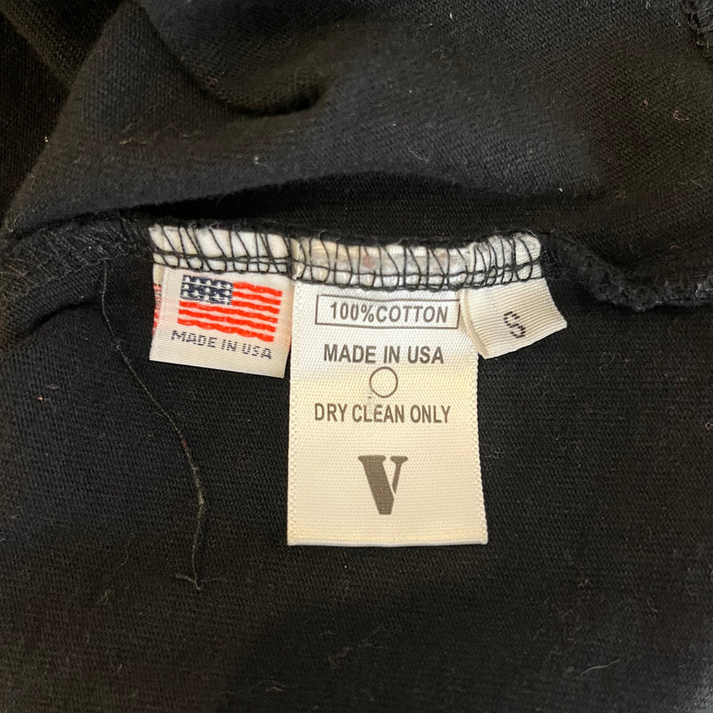 VLONE/T-Shirt/S/Graphic/Cotton/BLK/freeluater