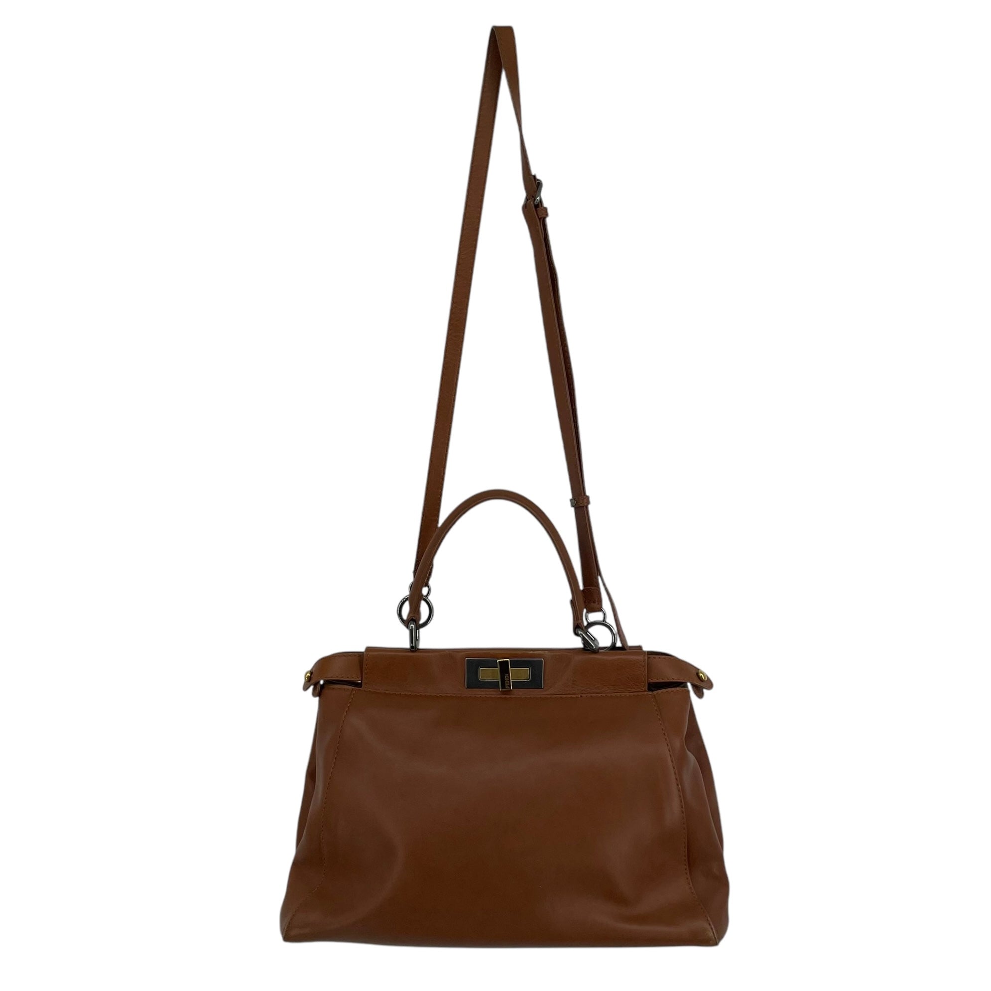 FENDI/Cross Body Bag/M/Leather/BRW/8BN226-FZN-128-2373 view 1
