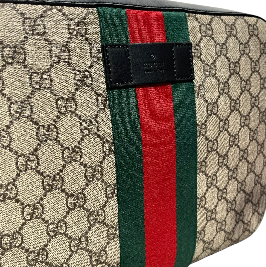 GUCCI/Cross Body Bag/Monogram/Leather/BEG/OPHIDIA MESSENGER BAG view 6